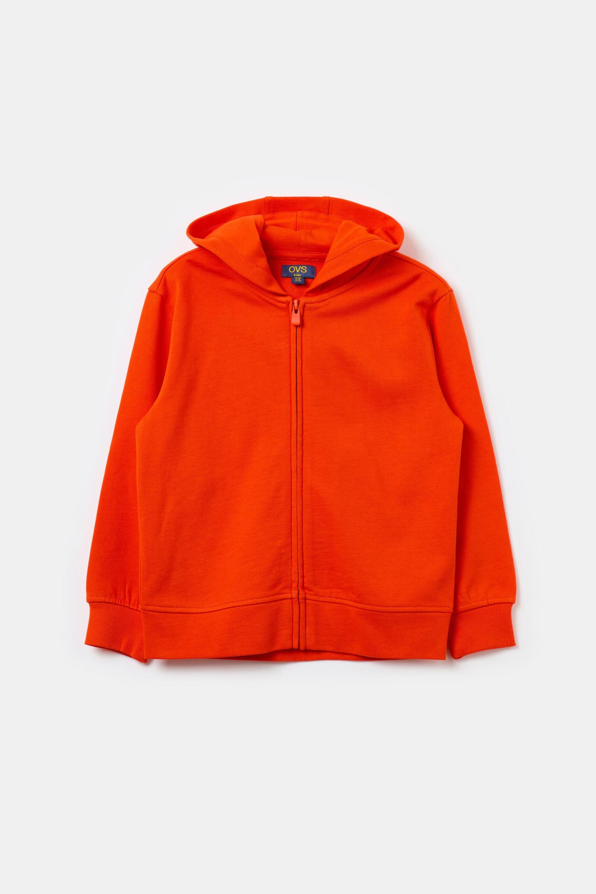 OVS παιδική ζακέτα φούτερ με κουκούλα Regular Fit - 002090642 Πορτοκαλί