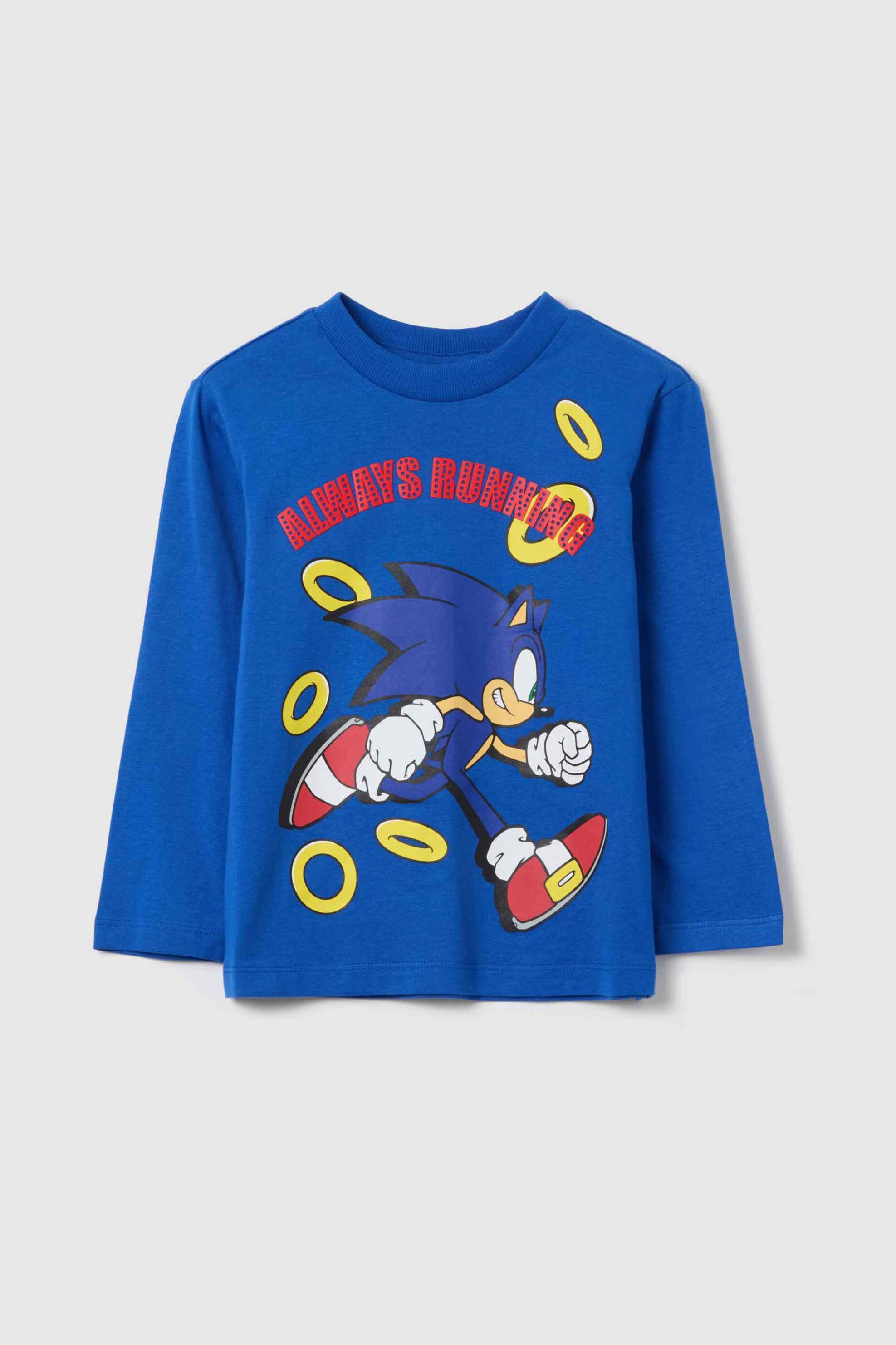 OVS KIDS OVS παιδική μπλούζα φούτερ με print Regular Fit - 002172275 Μπλε