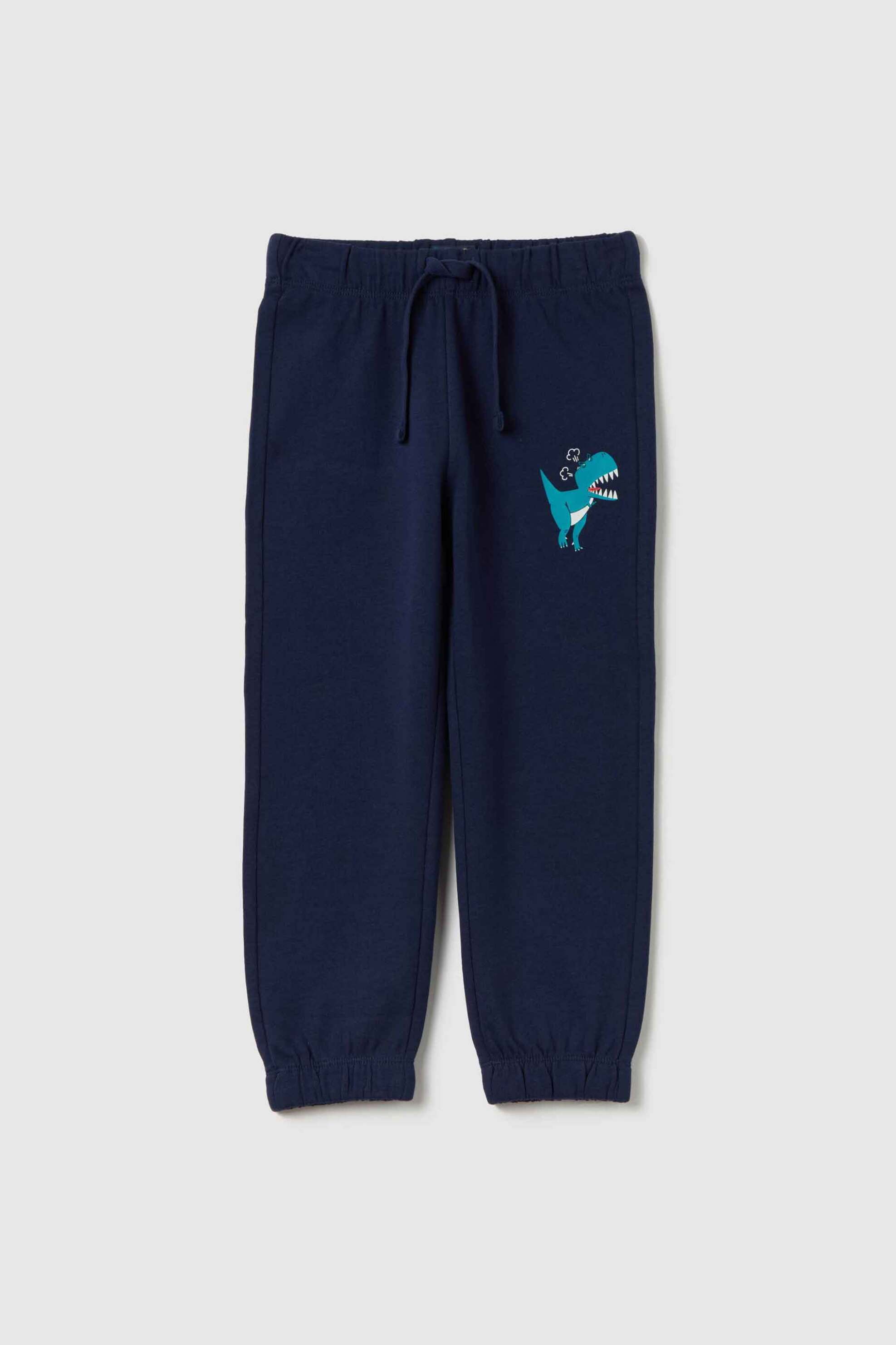 OVS KIDS OVS παιδική παντελόνι φόρμας με print Regular Fit - 002173976 Μπλε Σκούρο