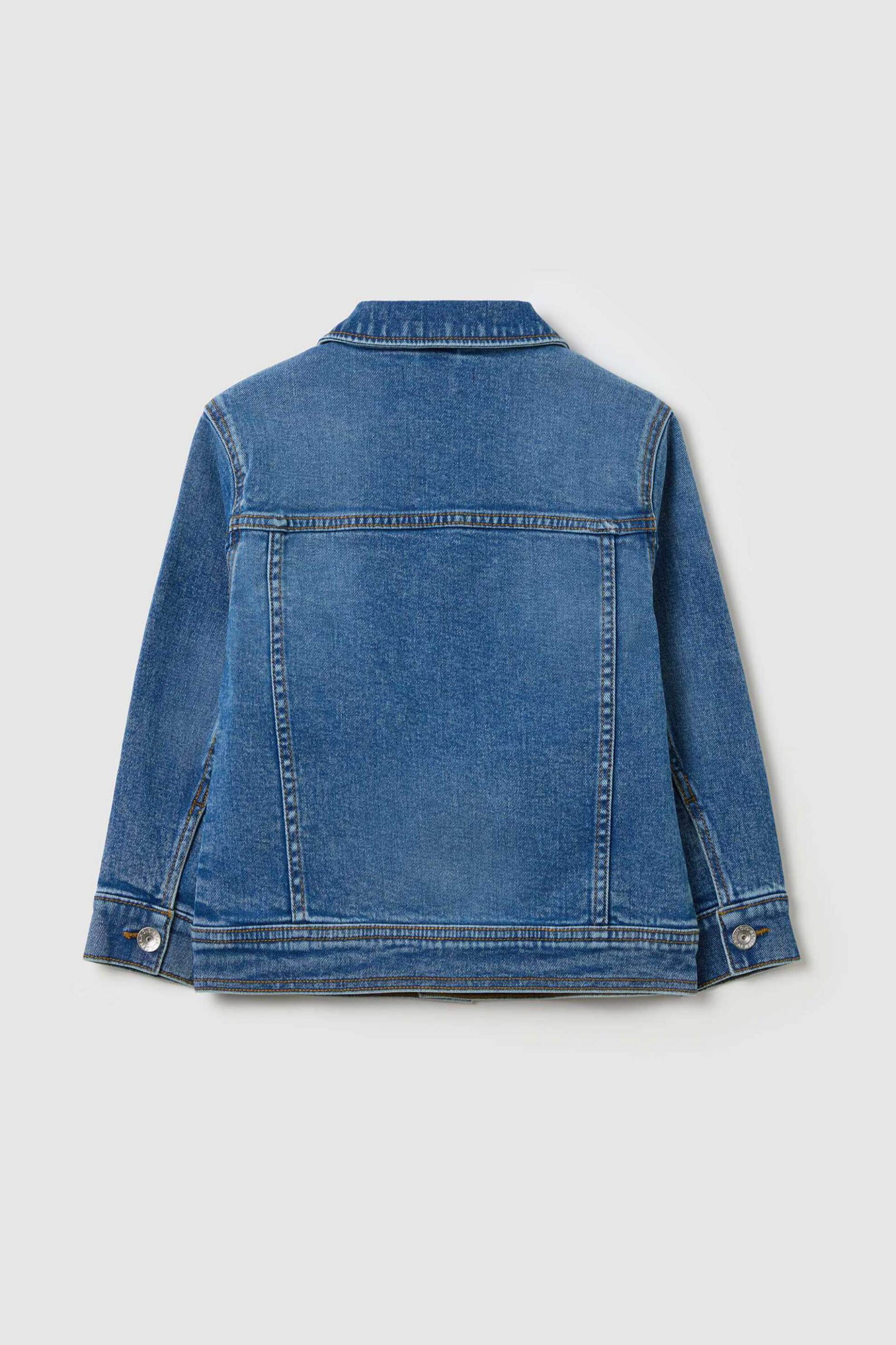 OVS παιδικό denim jacket - 002182588 Denim Blue φωτογραφία
