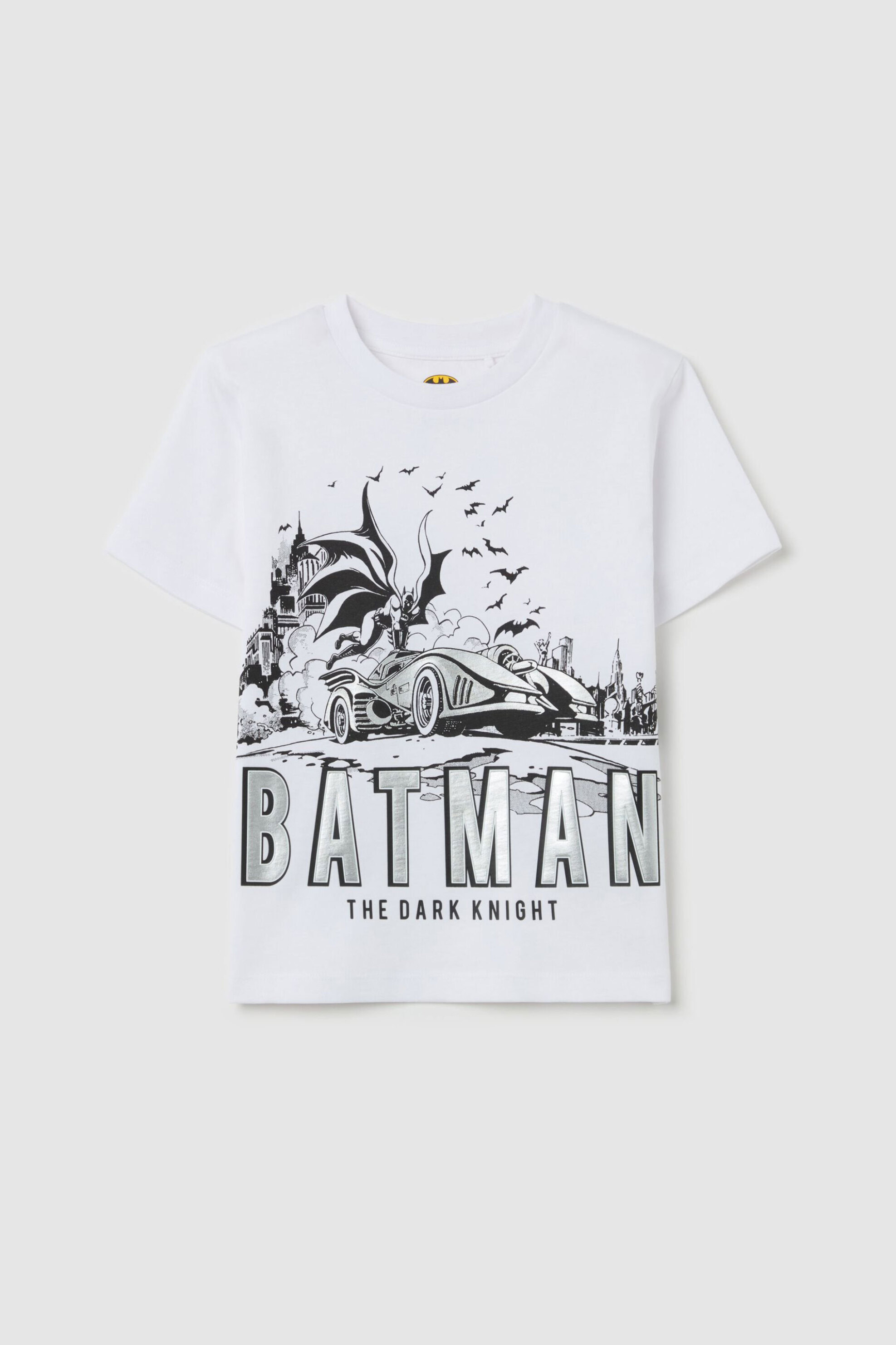 OVS παιδικό T-shirt με print Regular Fit - 002269484 Λευκό