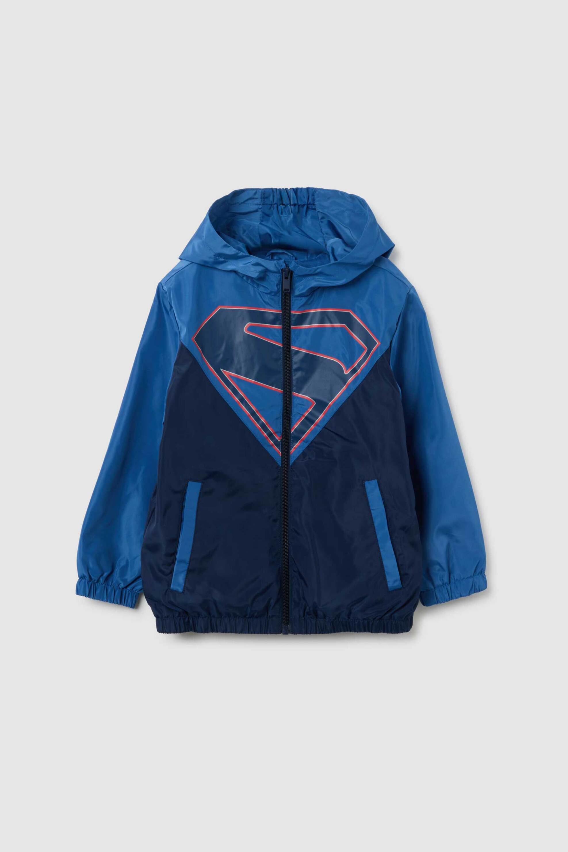 OVS KIDS OVS παιδικό jacket με κουκούλα και print Regular Fit - 002391748 Μπλε