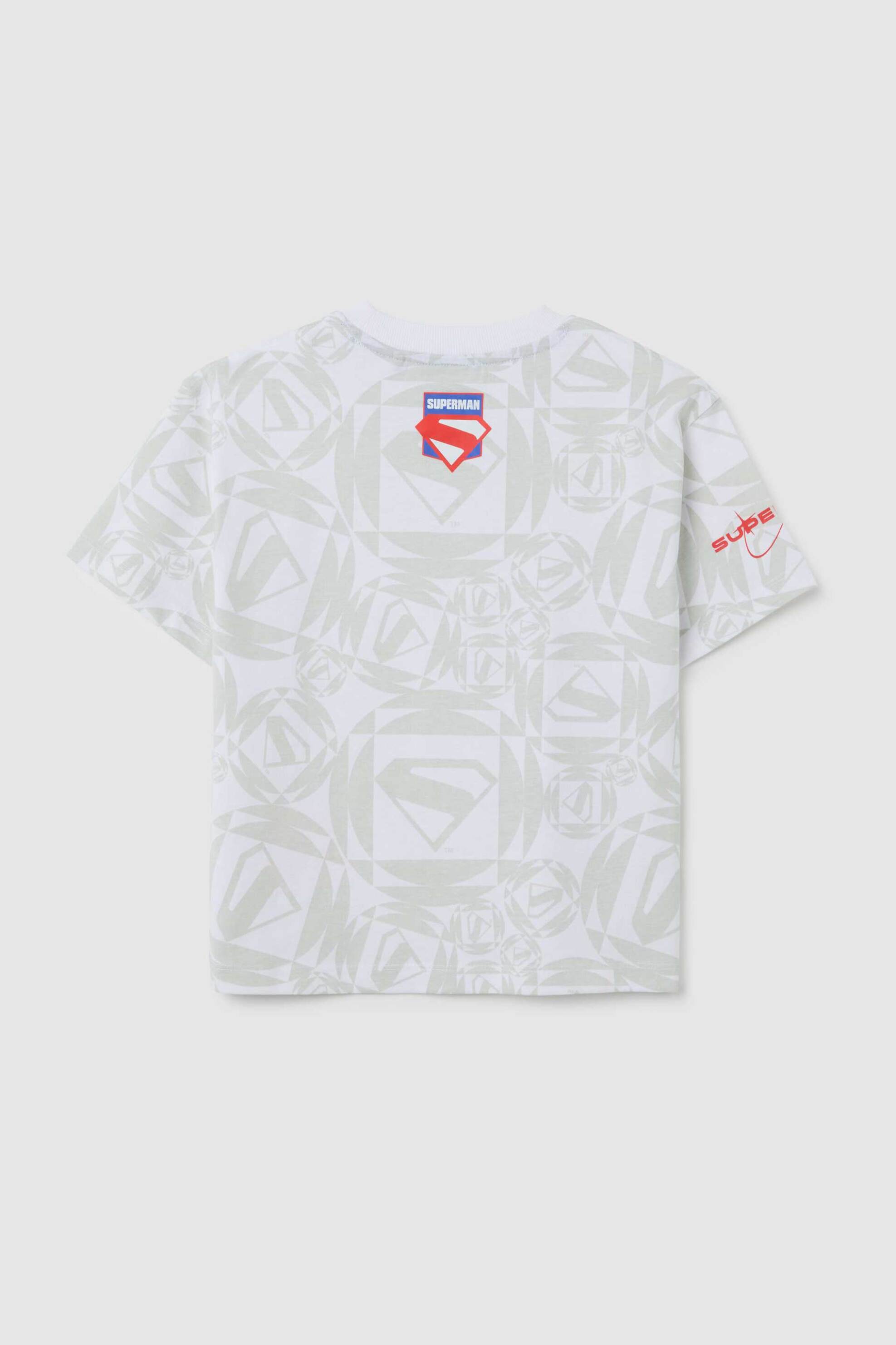 OVS παιδικό T-shirt με all-over print Regular Fit - 002397586 Λευκό φωτογραφία