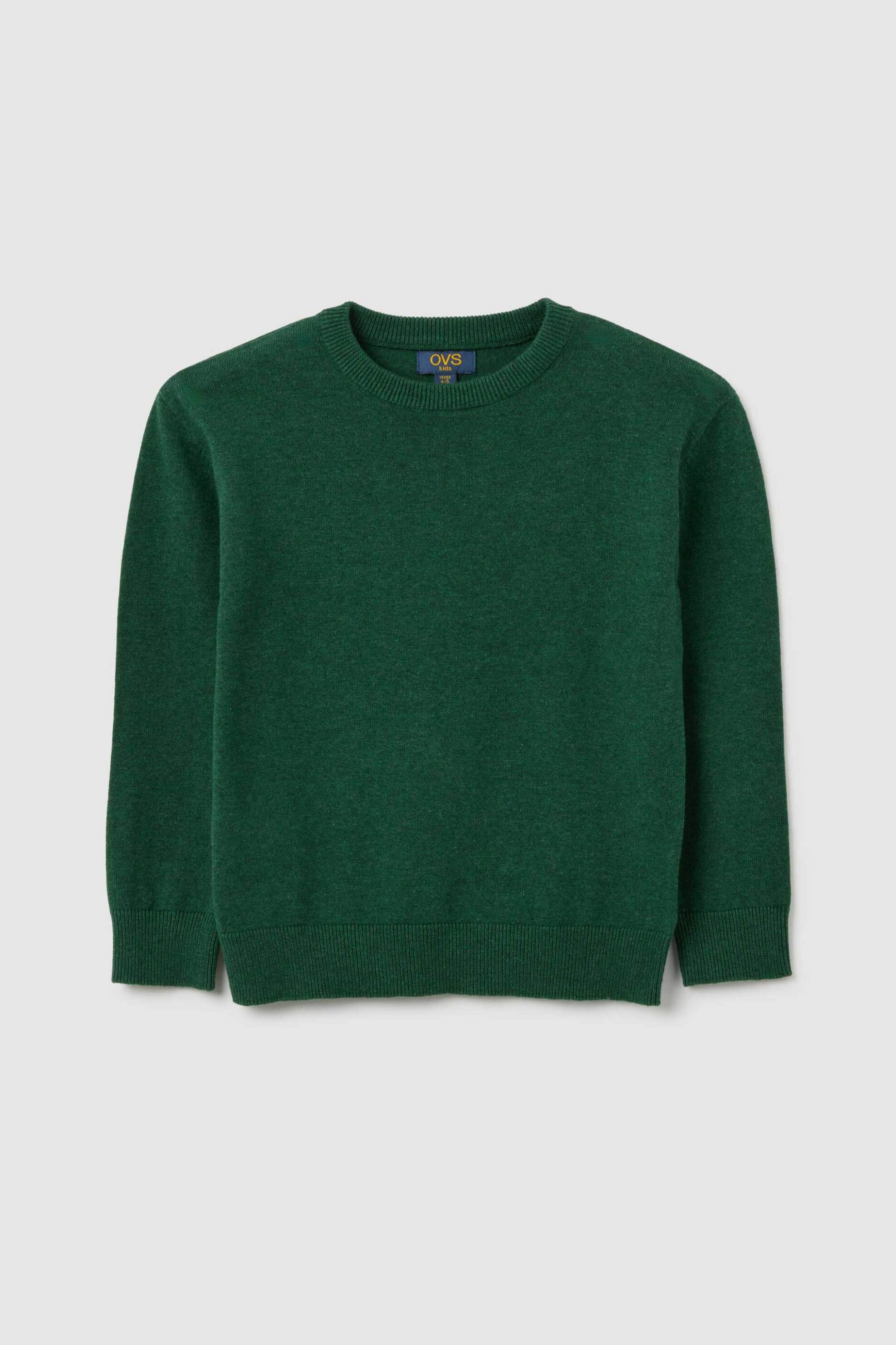 OVS KIDS OVS παιδική πλεκτή μπλούζα μονόχρωμη Regular Fit - 002400072 Πράσινο