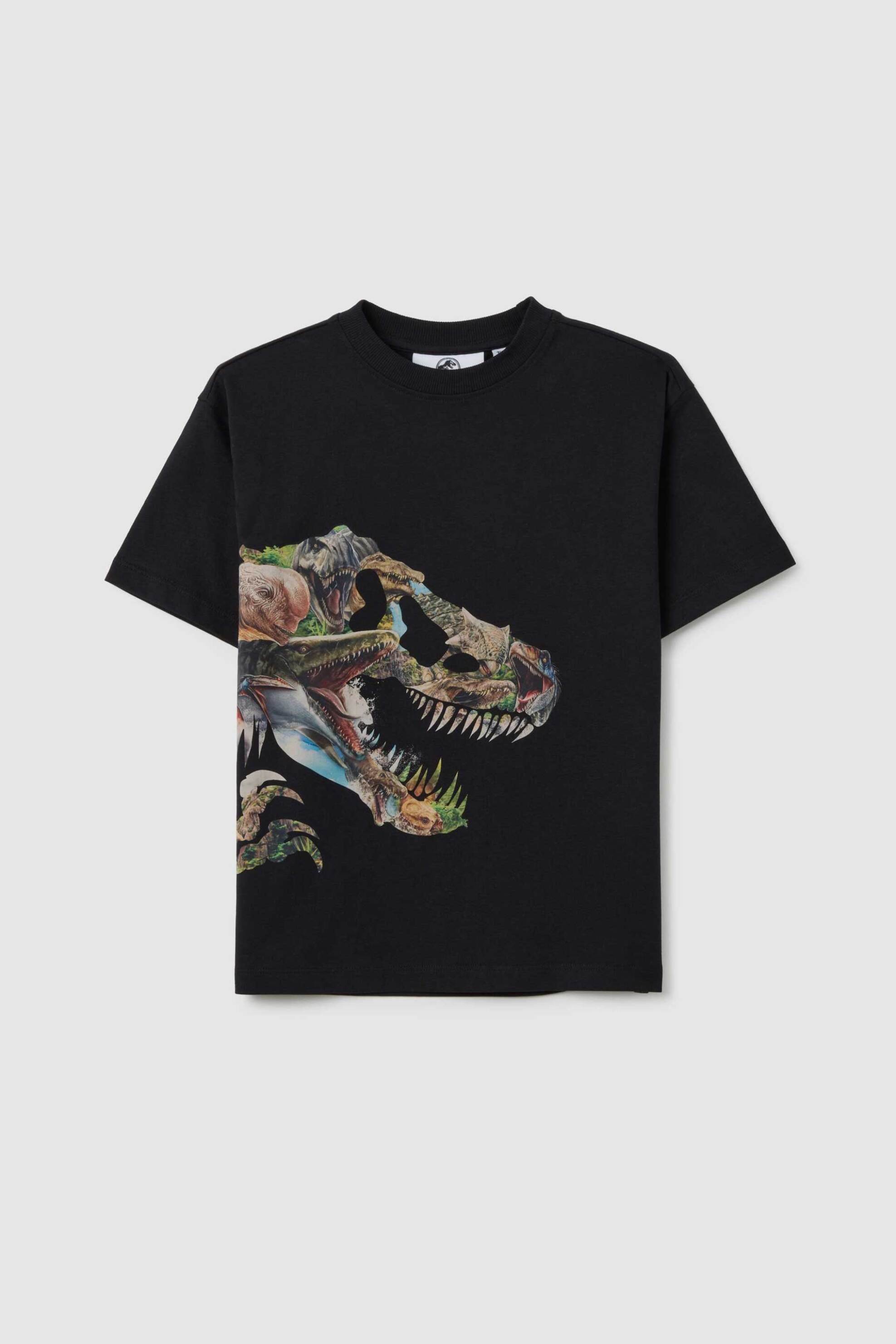 OVS KIDS OVS παιδικό T-shirt με Jurassic World print Regular Fit - 002401232 Μαύρο