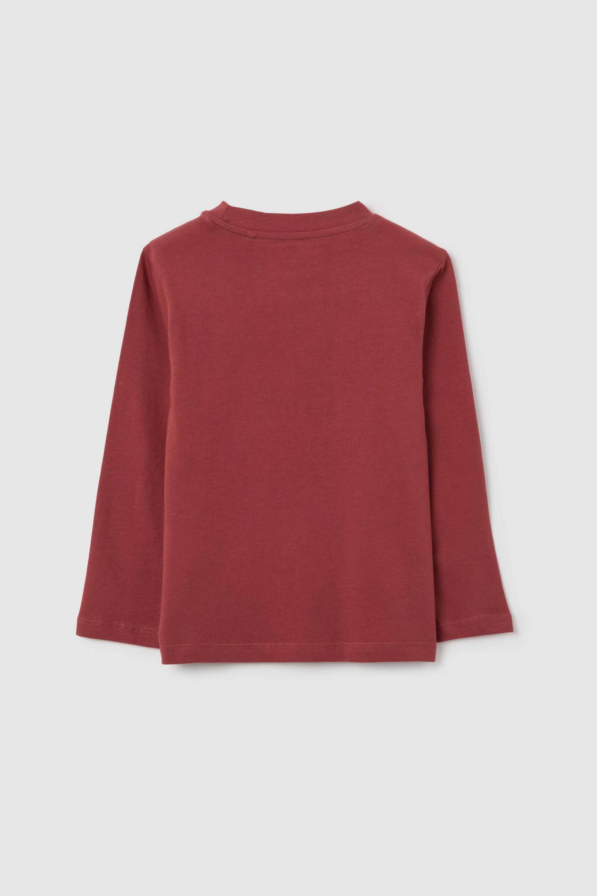 OVS παιδική μακρυμάνικη μπλούζα με print Regular Fit - 002446049 Κόκκινο φωτογραφία