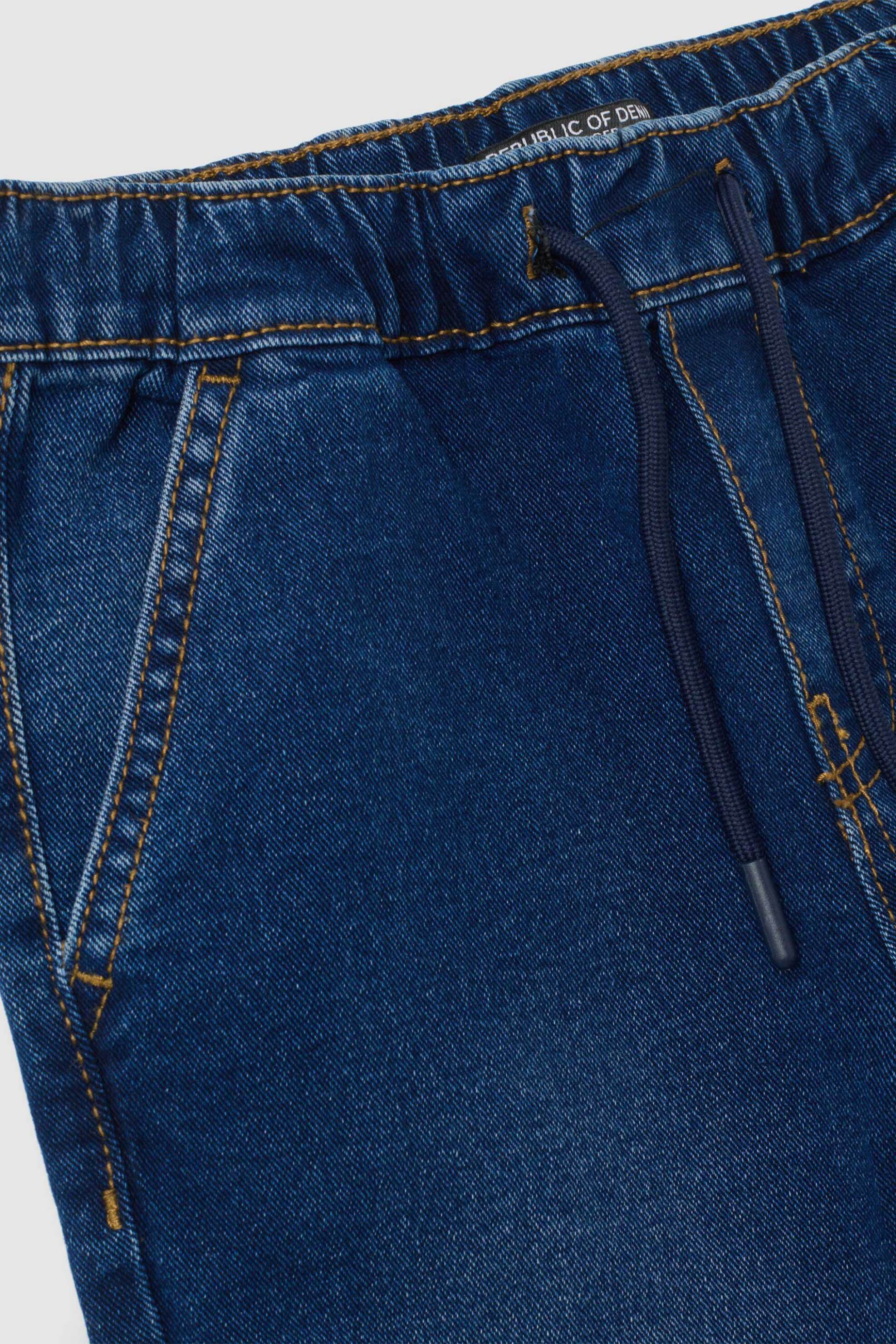 OVS παιδικό τζιν παντελόνι με ελαστική μέση Relaxed Fit - 002397649 Denim Blue φωτογραφία