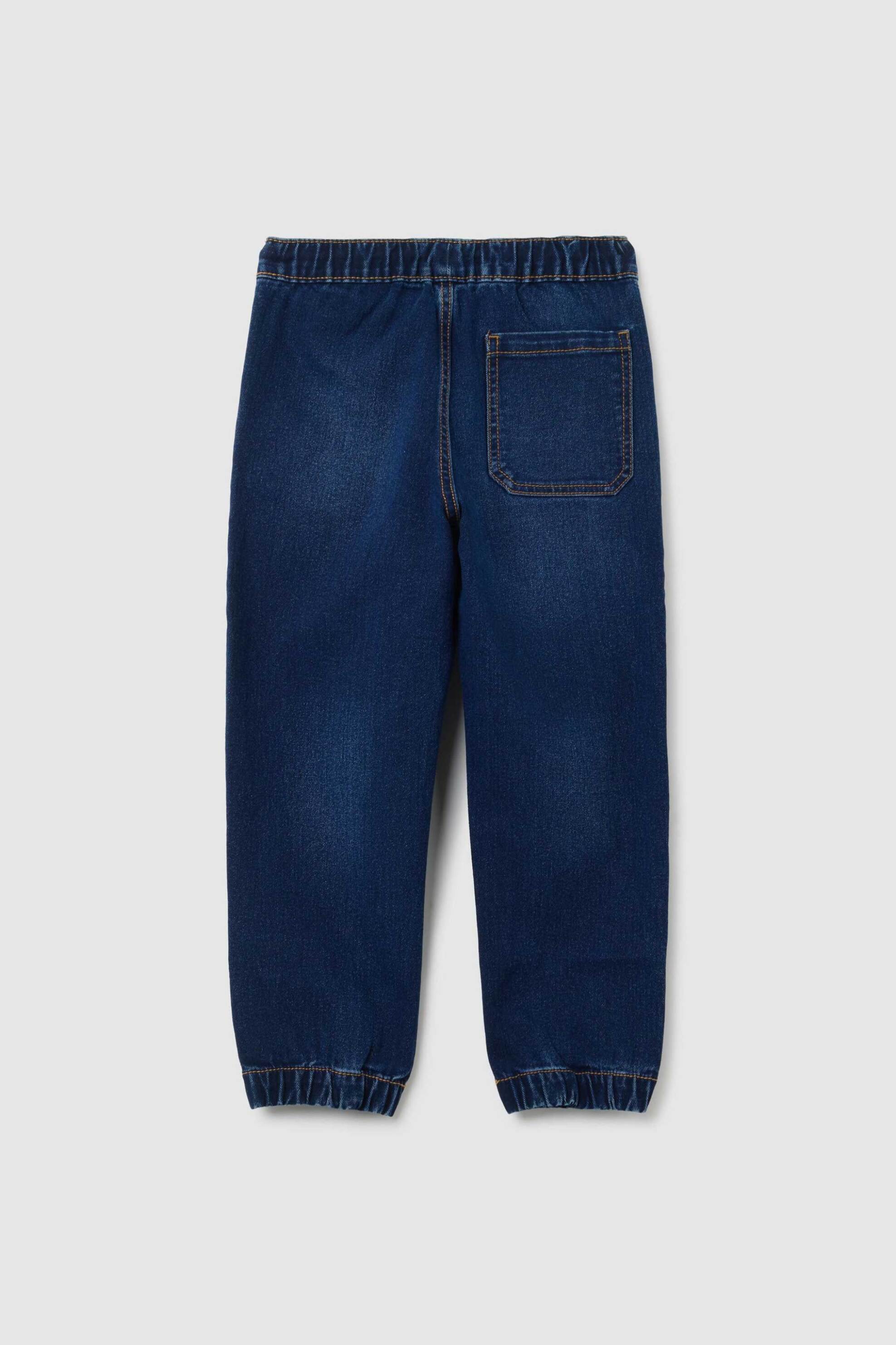 OVS παιδικό denim παντελόνι με ελαστική μέση Relaxed Fit - 002397656 Denim Blue φωτογραφία