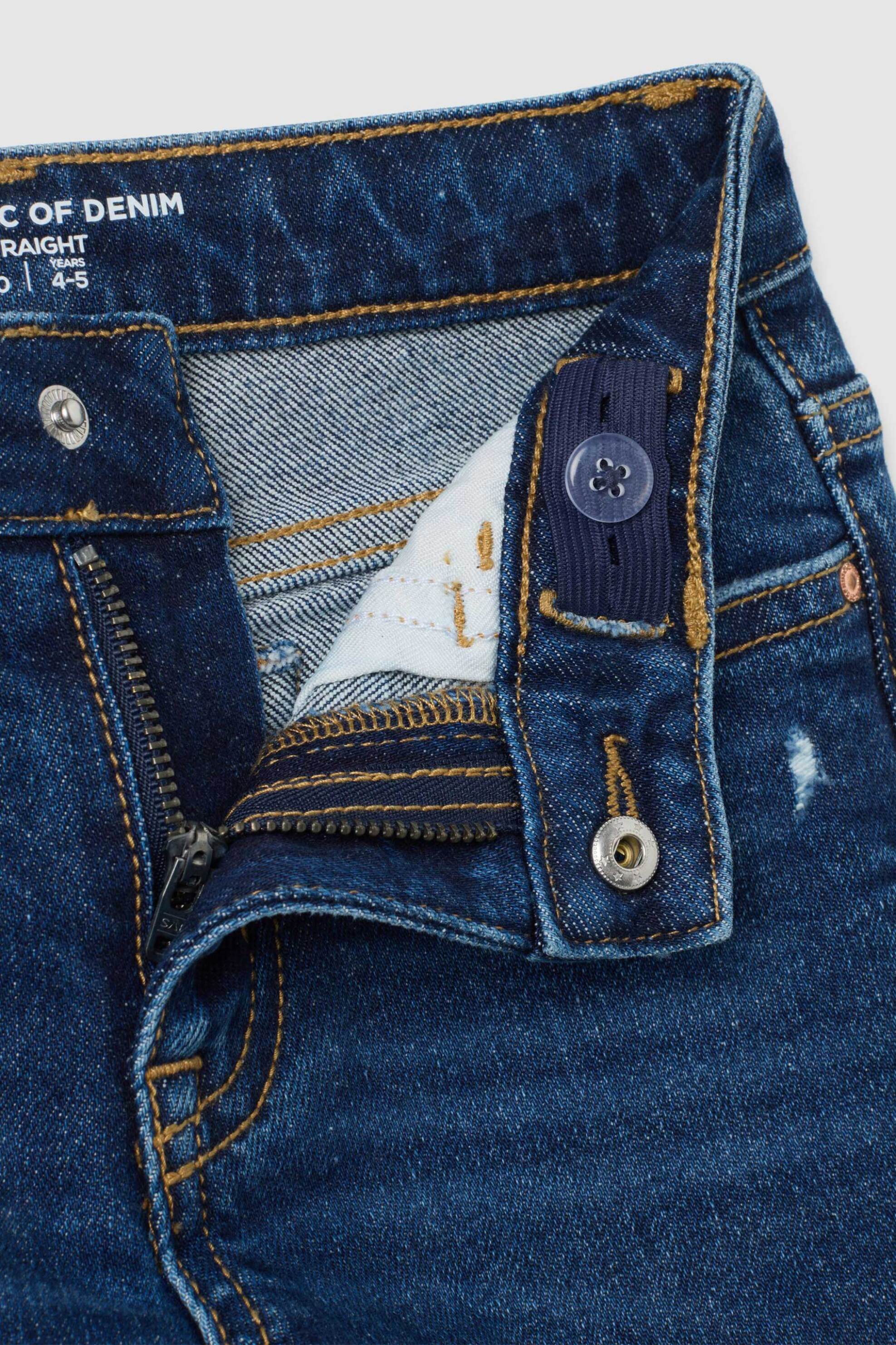 OVS παιδικό τζιν παντελόνι Straight Fit - 002399200 Denim Blue φωτογραφία