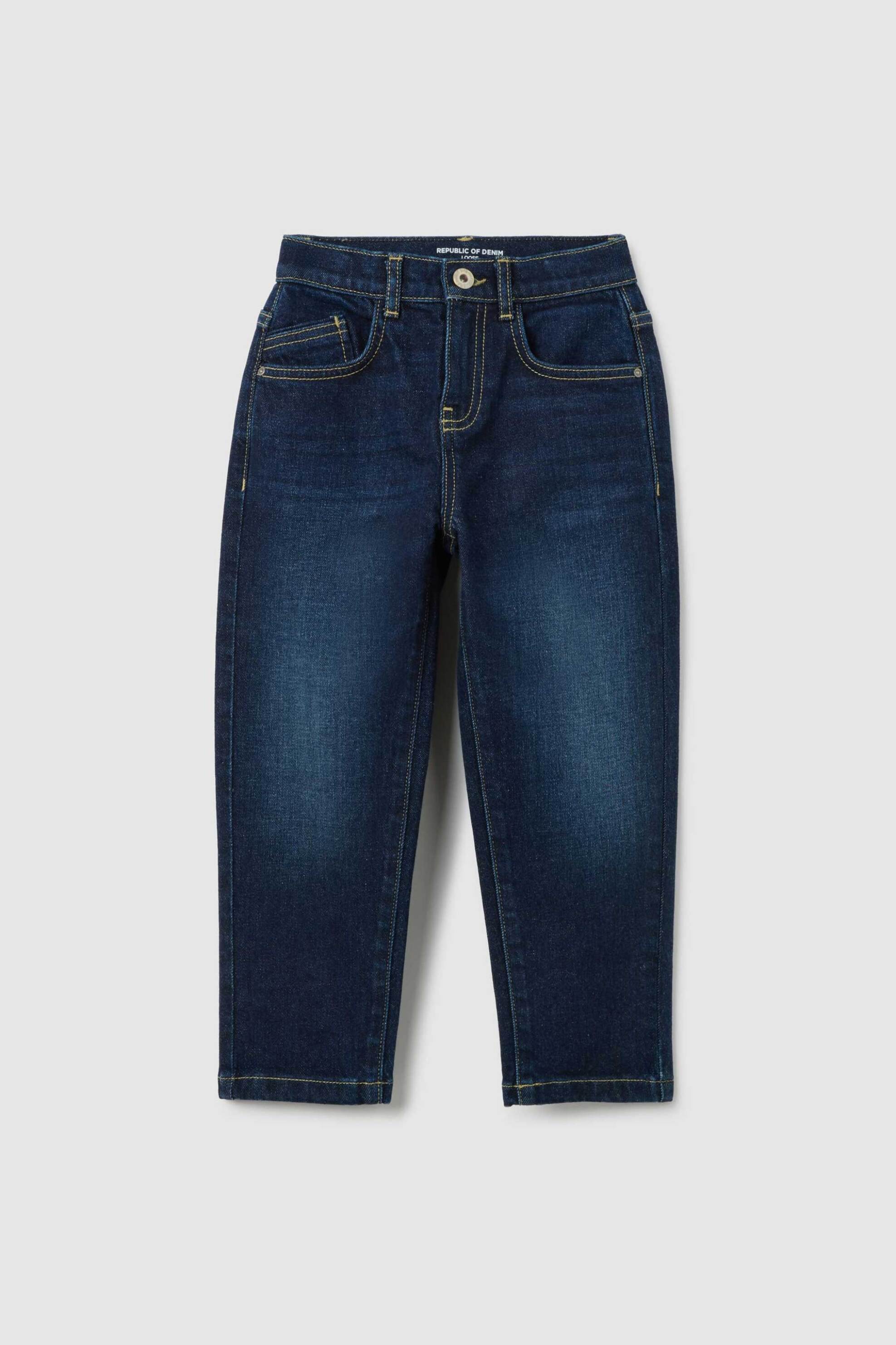 OVS KIDS OVS παιδικό τζιν παντελόνι πεντάτσεπο Loose Fit - 002401906 Denim Blue