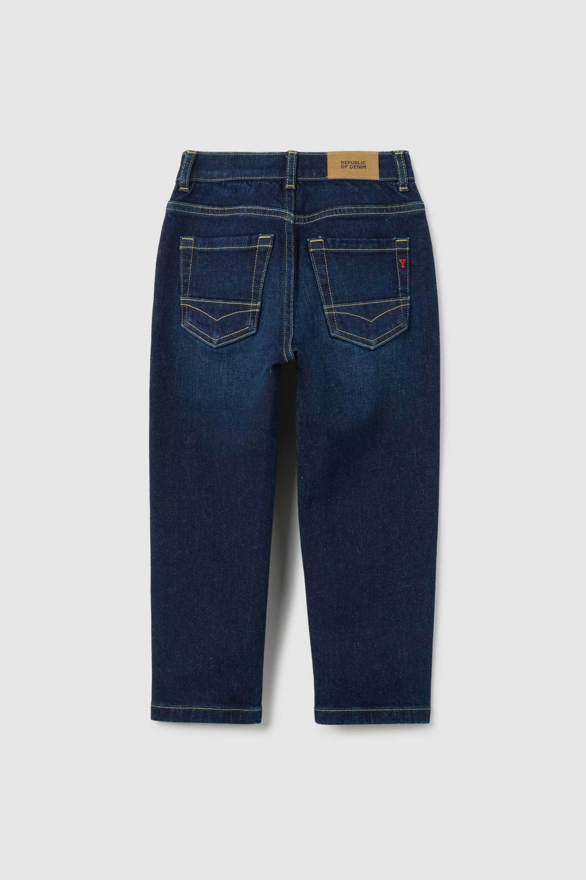 OVS παιδικό τζιν παντελόνι πεντάτσεπο Loose Fit - 002401906 Denim Blue φωτογραφία