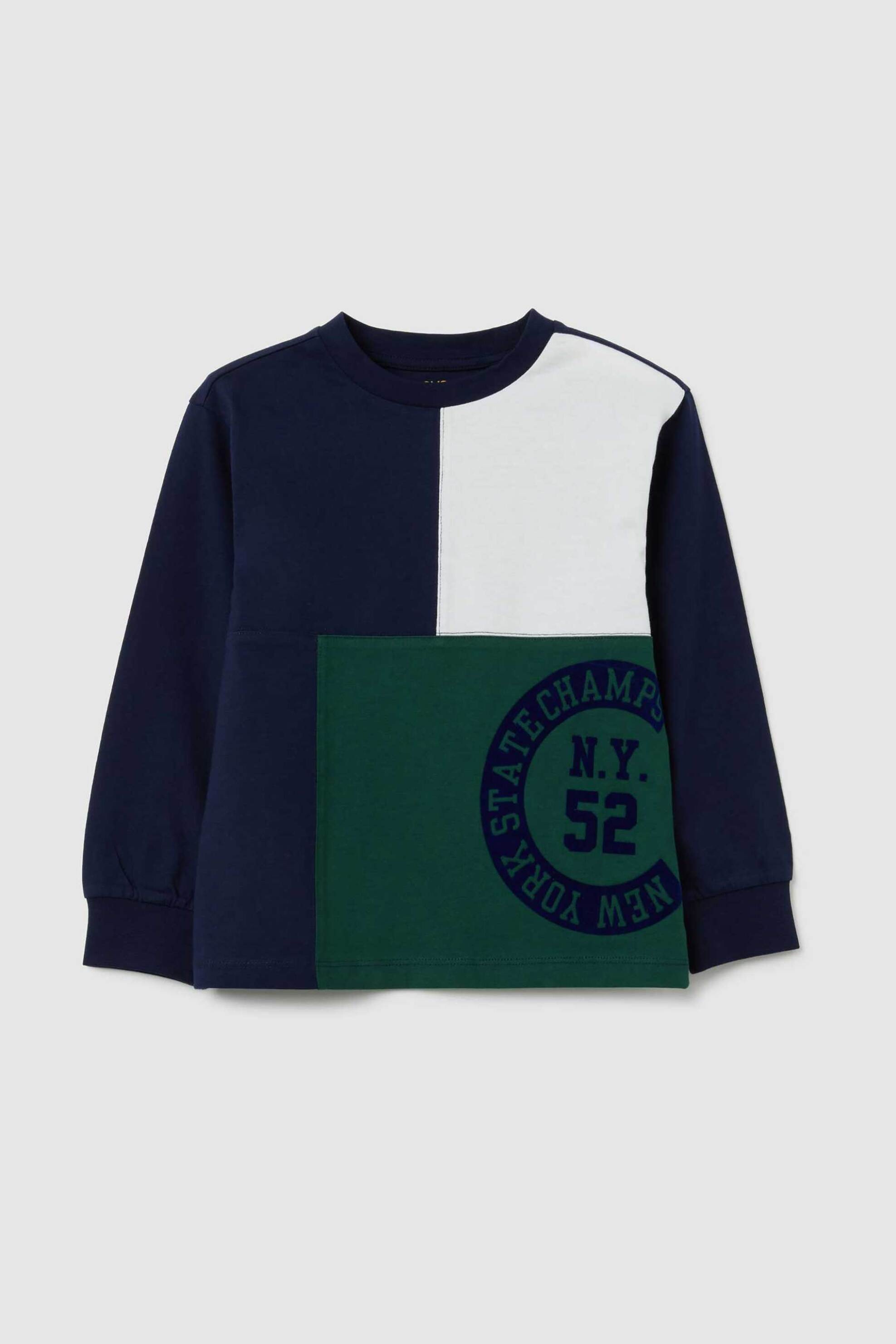 OVS KIDS OVS παιδική μπλούζα με print - 002448530 Μπλε