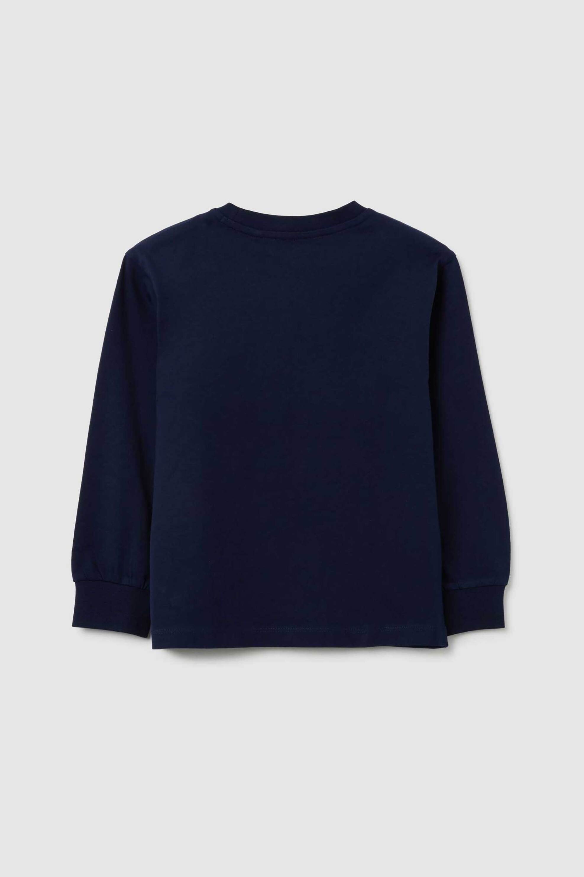 OVS παιδική μπλούζα με print - 002448530 Μπλε φωτογραφία