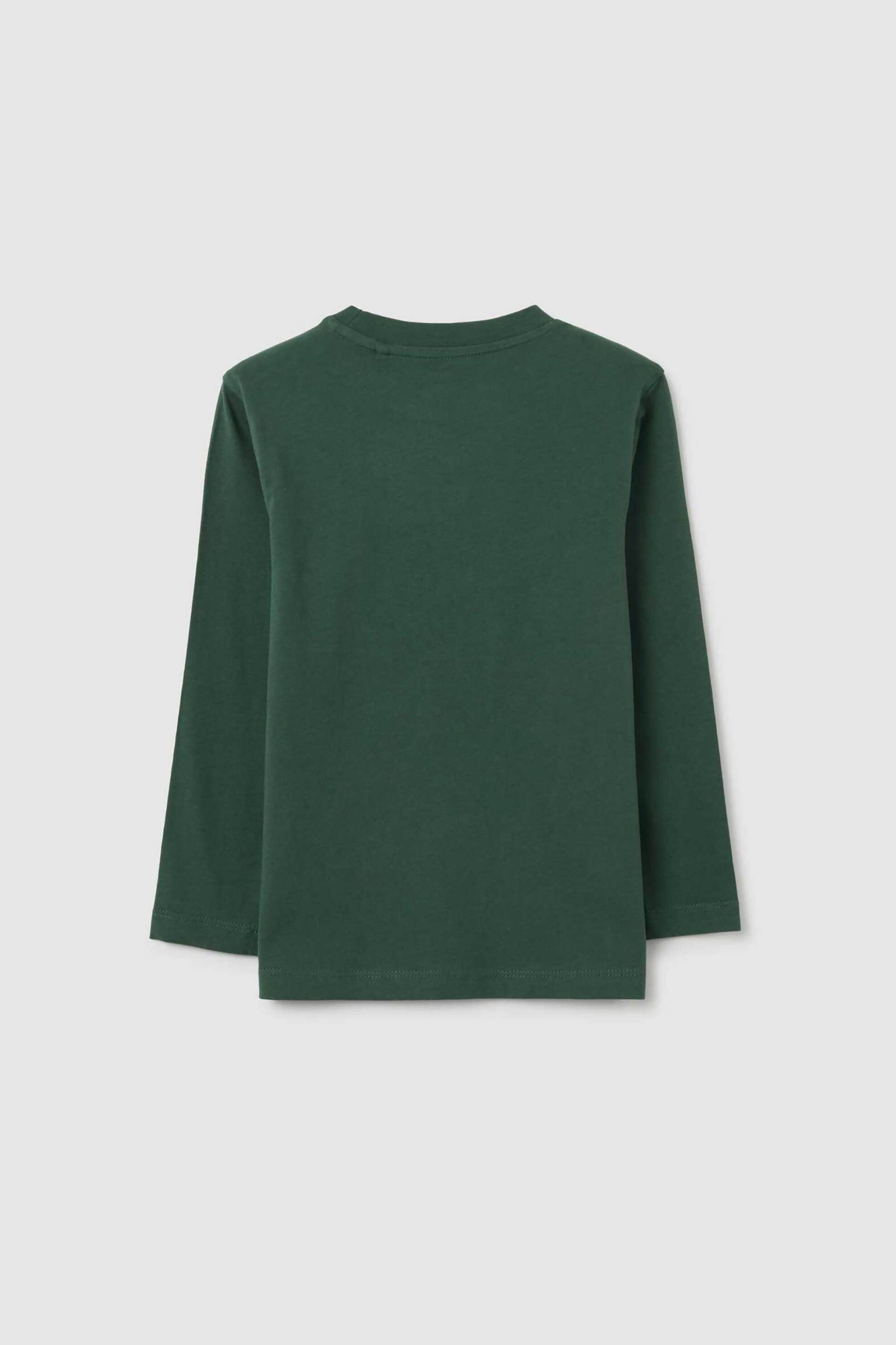 OVS παιδική μπλούζα με σχέδιο δεινόσαυρο - 002459479 Πράσινο φωτογραφία