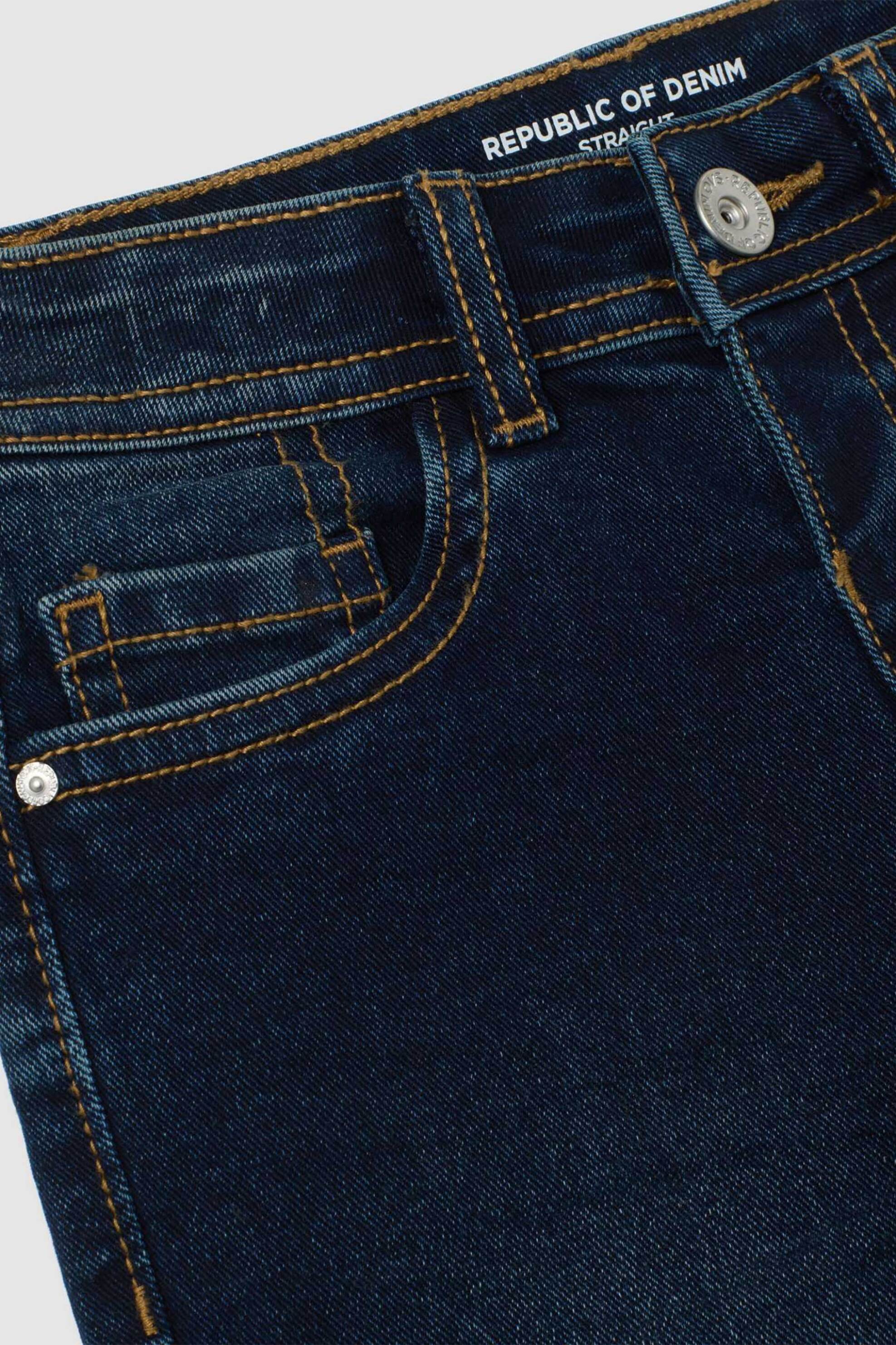 OVS παιδικό τζιν παντελόνι πεντάτσεπο Regular Fit - 002469324 Denim Blue Σκούρο φωτογραφία