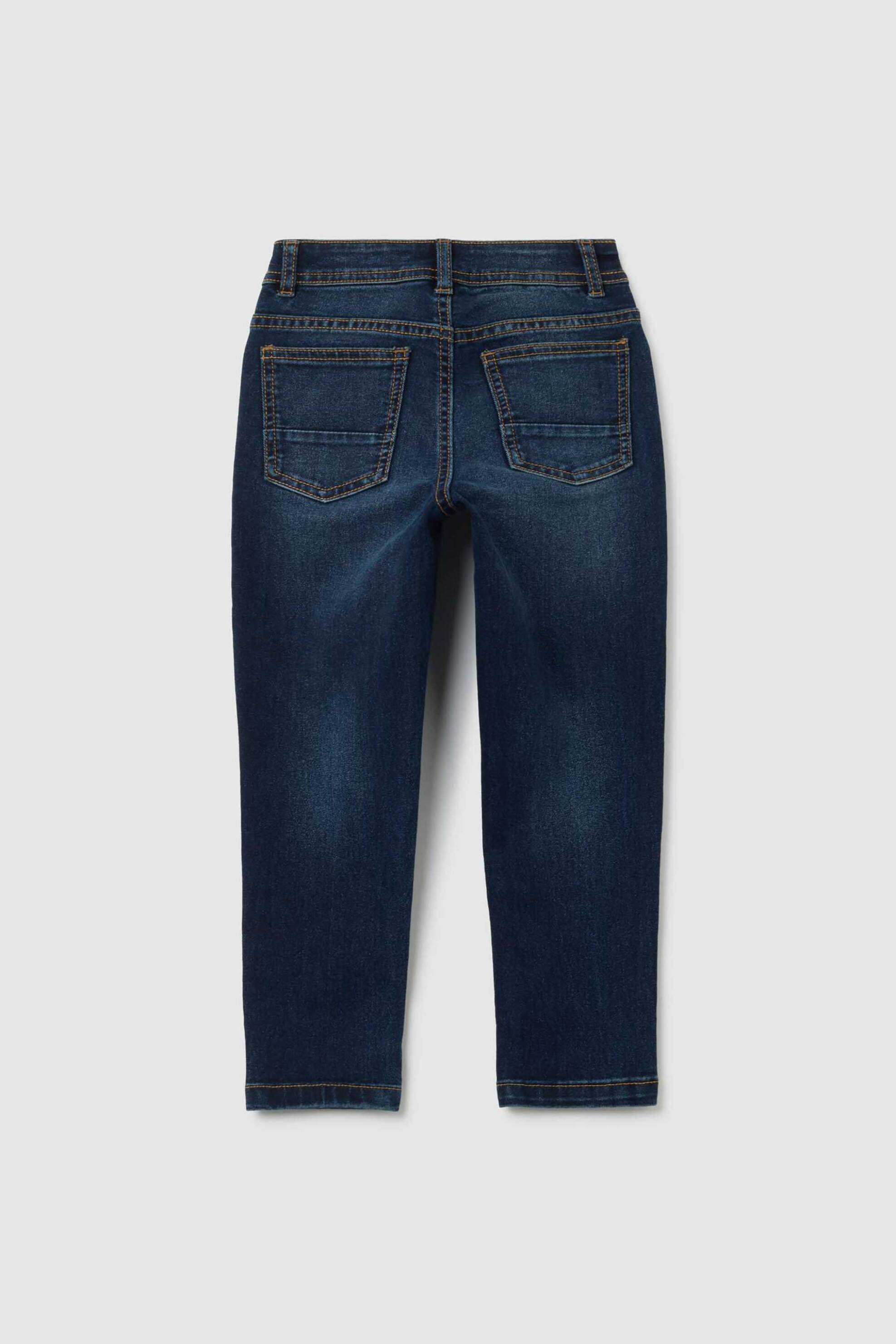 OVS παιδικό τζιν παντελόνι πεντάτσεπο Regular Fit - 002469324 Denim Blue Σκούρο φωτογραφία
