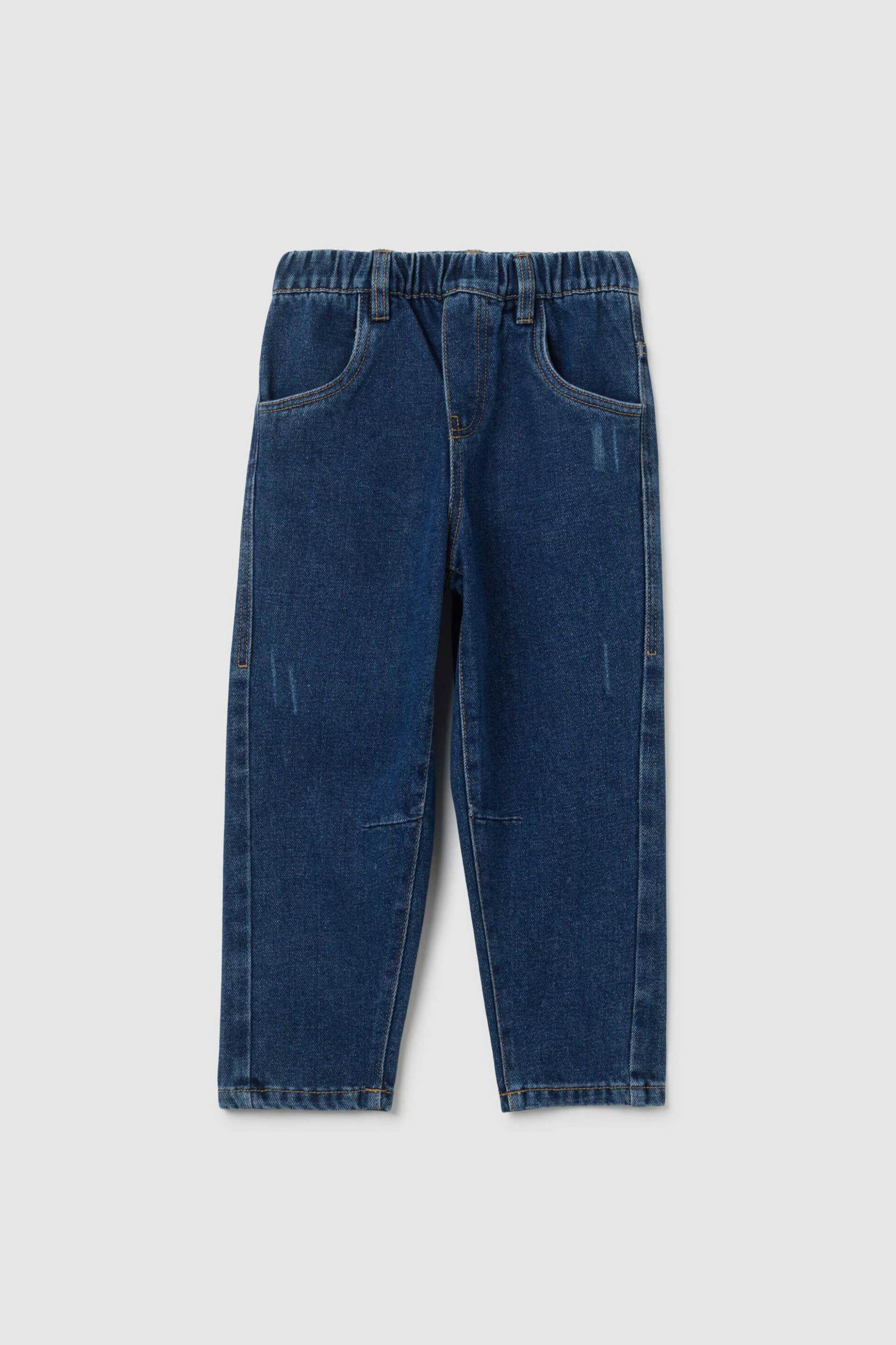 OVS KIDS OVS παιδικό τζιν παντελόνι με ελαστική μέση Relaxed Fit - 002397663 Denim Blue