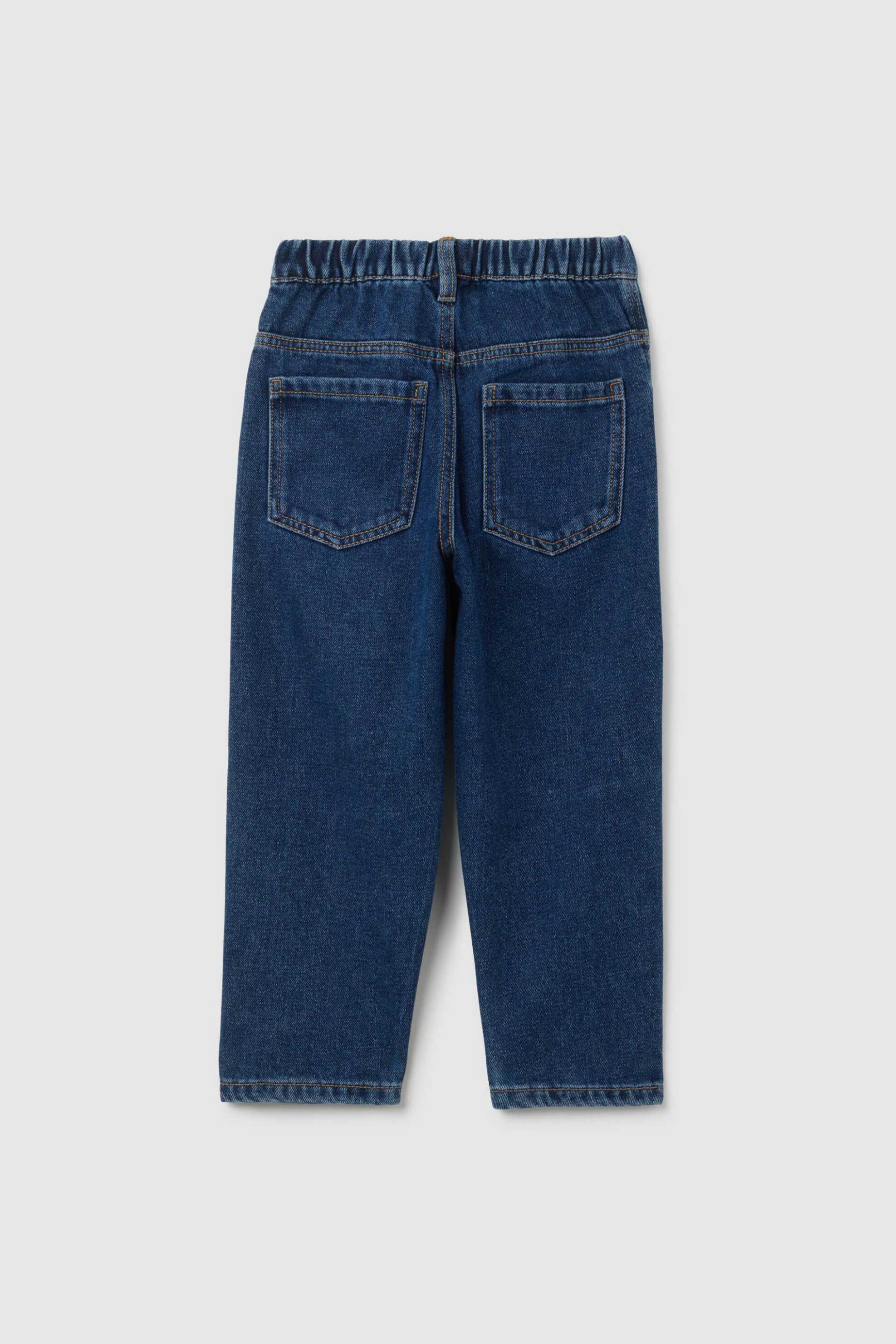 OVS παιδικό τζιν παντελόνι με ελαστική μέση Relaxed Fit - 002397663 Denim Blue φωτογραφία