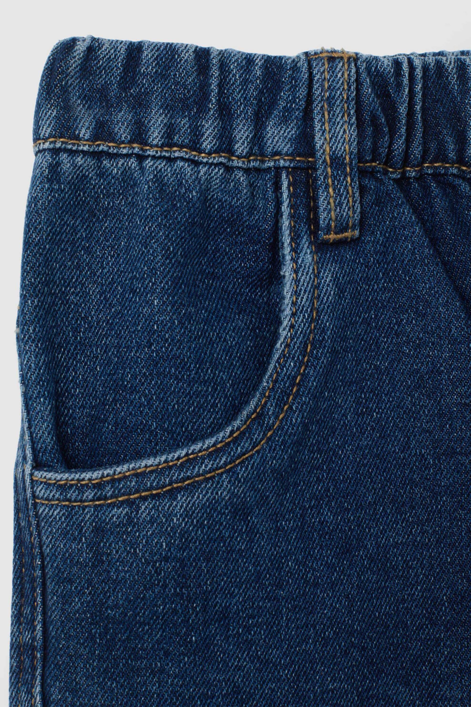 OVS παιδικό τζιν παντελόνι με ελαστική μέση Relaxed Fit - 002397663 Denim Blue φωτογραφία