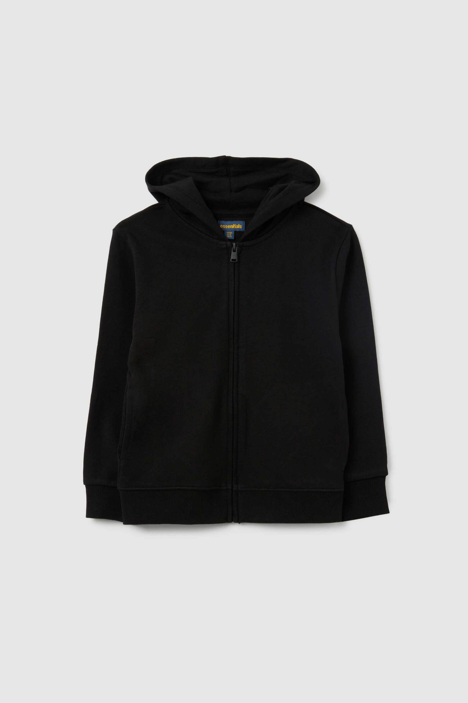 OVS KIDS OVS παιδική ζακέτα φούτερ μονόχρωμη Regular Fit - 002445583 Μαύρο