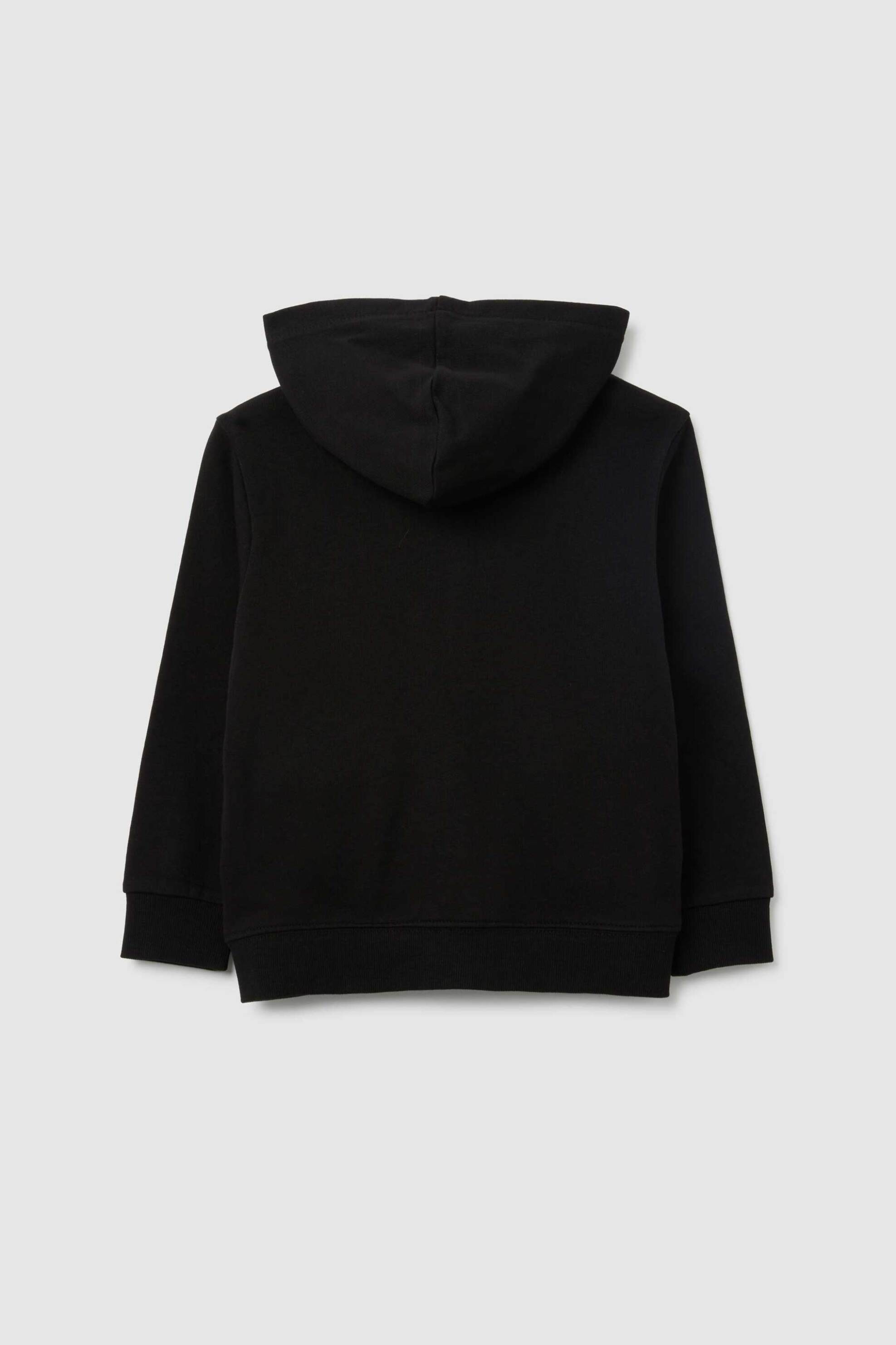 OVS παιδική ζακέτα φούτερ μονόχρωμη Regular Fit - 002445583 Μαύρο φωτογραφία