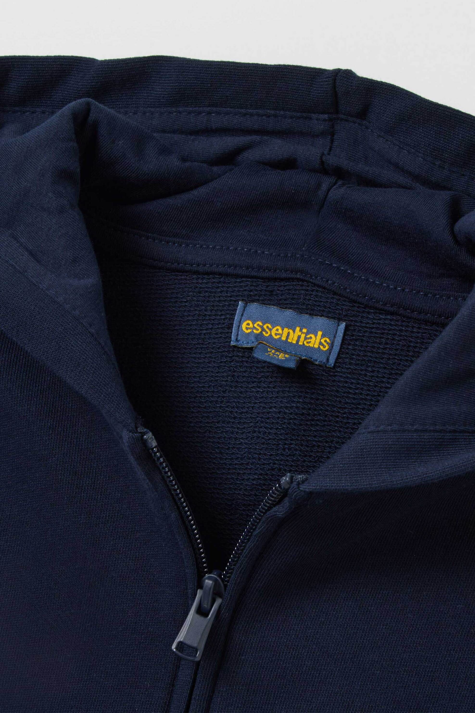 OVS παιδική ζακέτα φούτερ μονόχρωμη Regular Fit - 002445589 Μπλε φωτογραφία