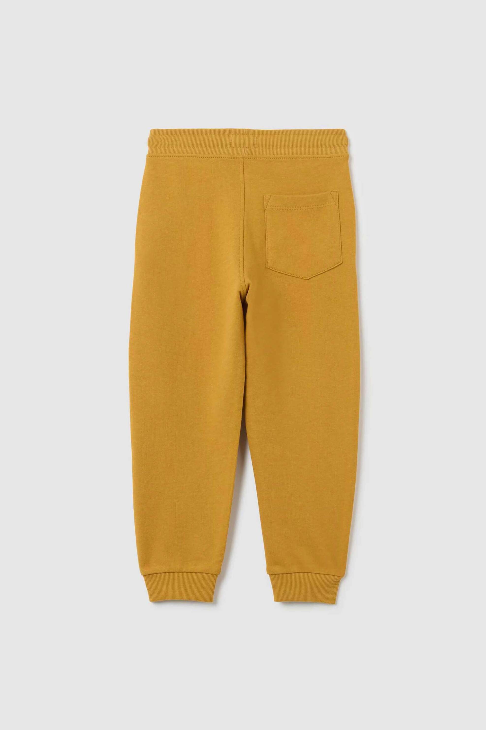 OVS παιδικό παντελόνι φόρμας με print Regular Fit - 002448634 Μουσταρδί φωτογραφία