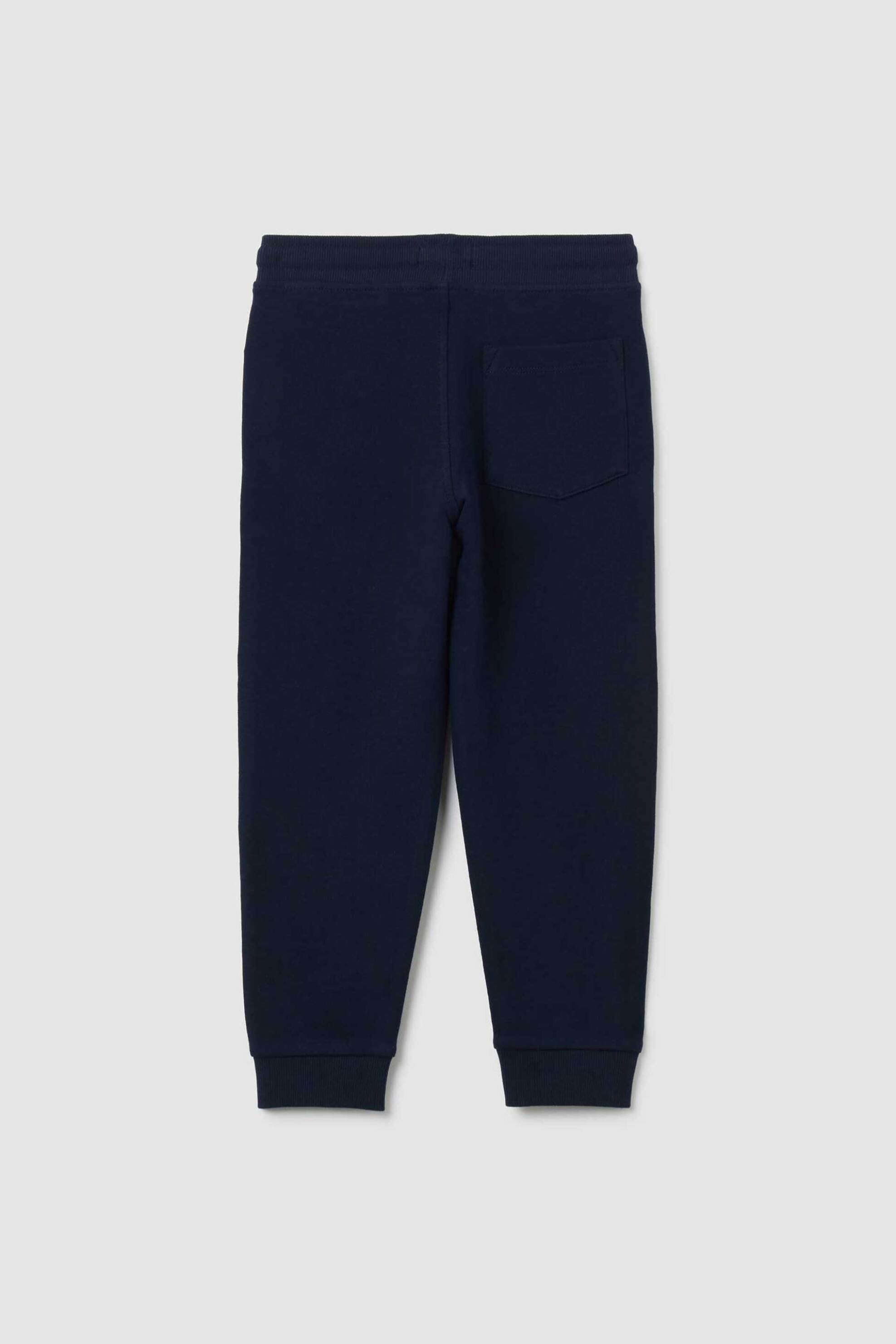 OVS παιδικό παντελόνι φόρμας με print Regular Fit - 002448648 Μπλε φωτογραφία