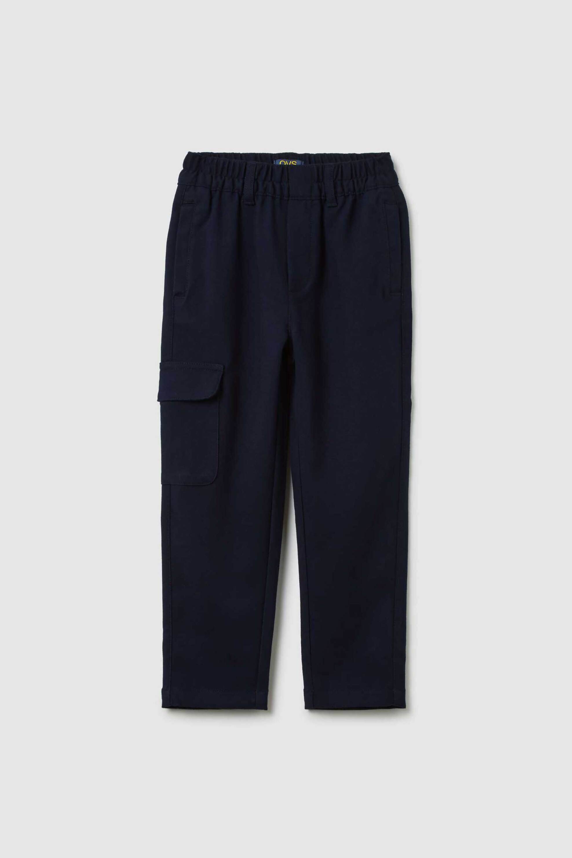 OVS παιδικό παντελόνι φόρμας cargo Regular Fit - 002455943 Σκούρο Μπλε