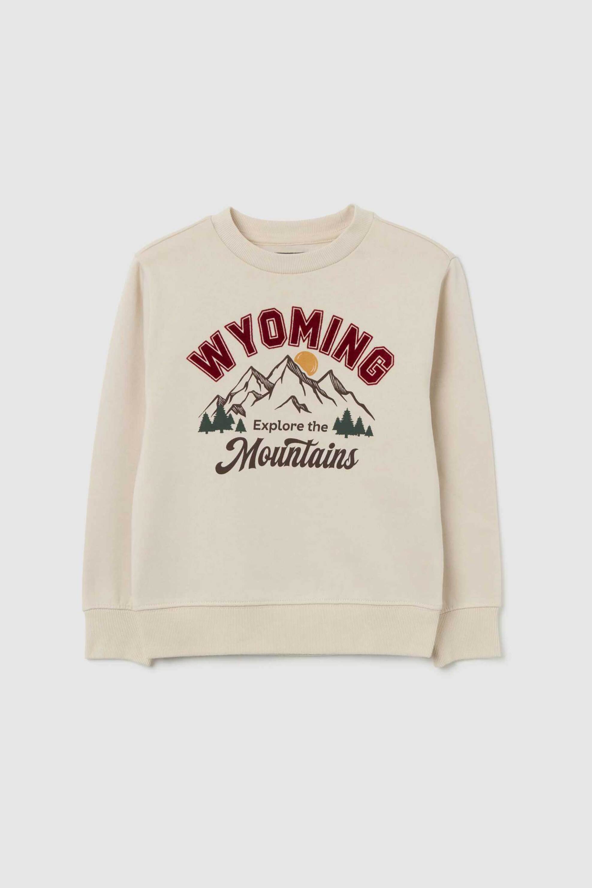 Παιδικά φούτερ για αγόρια ovs kids σε εκρου