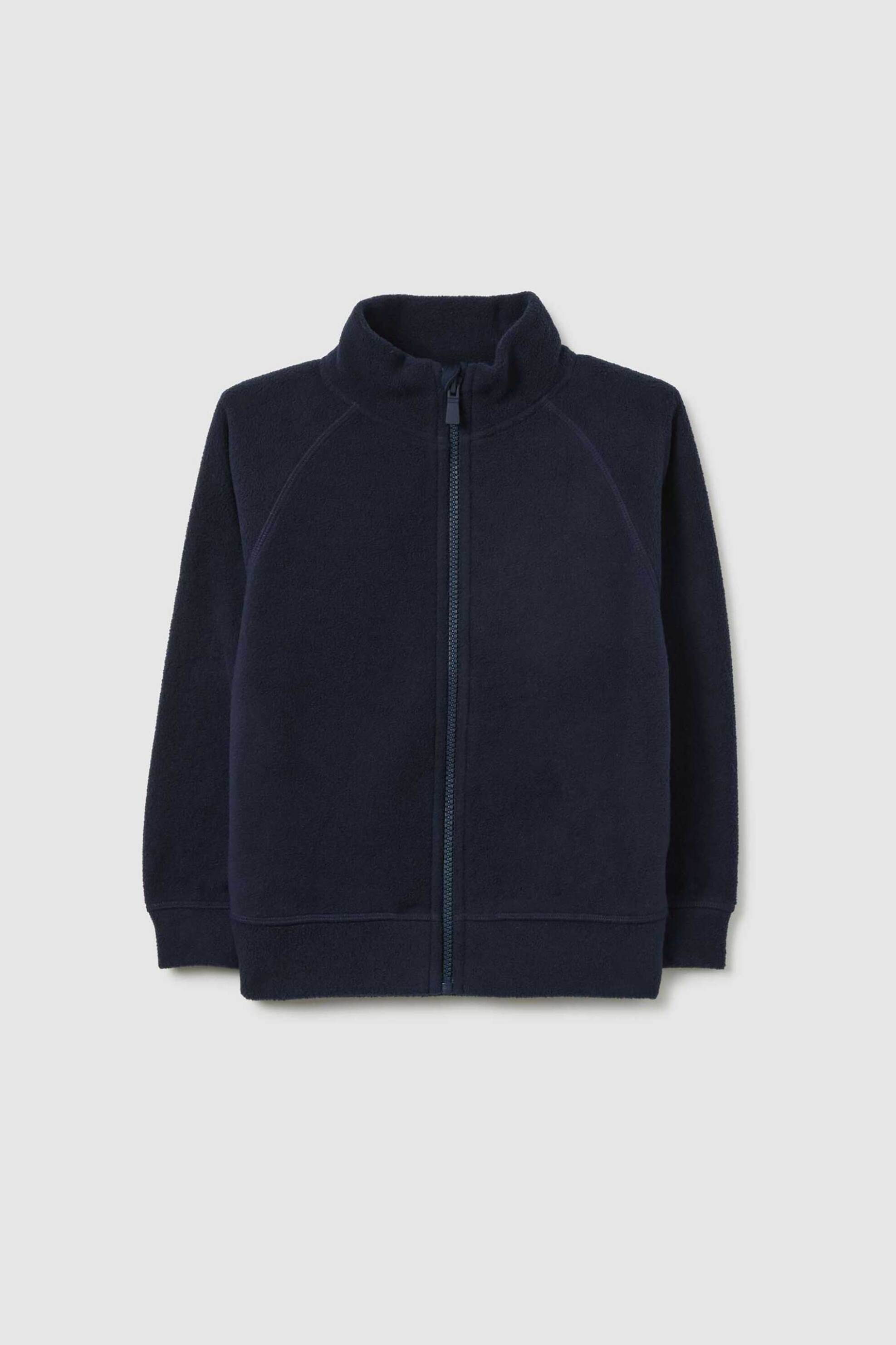 OVS παιδική πλεκτή ζακέτα μονόχρωμη Regular Fit - 002484458 Σκούρο Μπλε