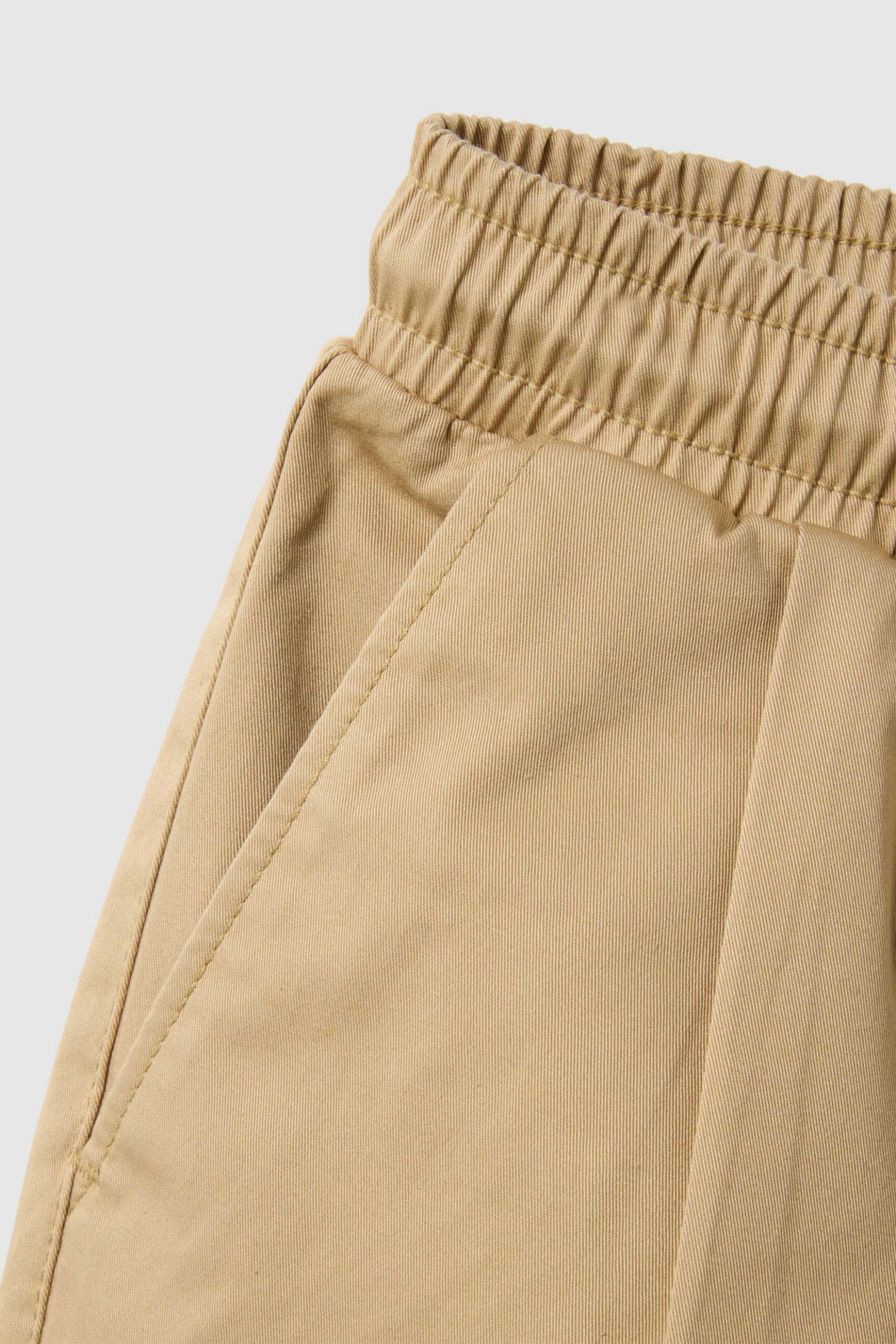 Ovs Παιδικό Παντελόνι Μονόχρωμο Relaxed Fit - 002514521 Καφέ Ανοιχτό