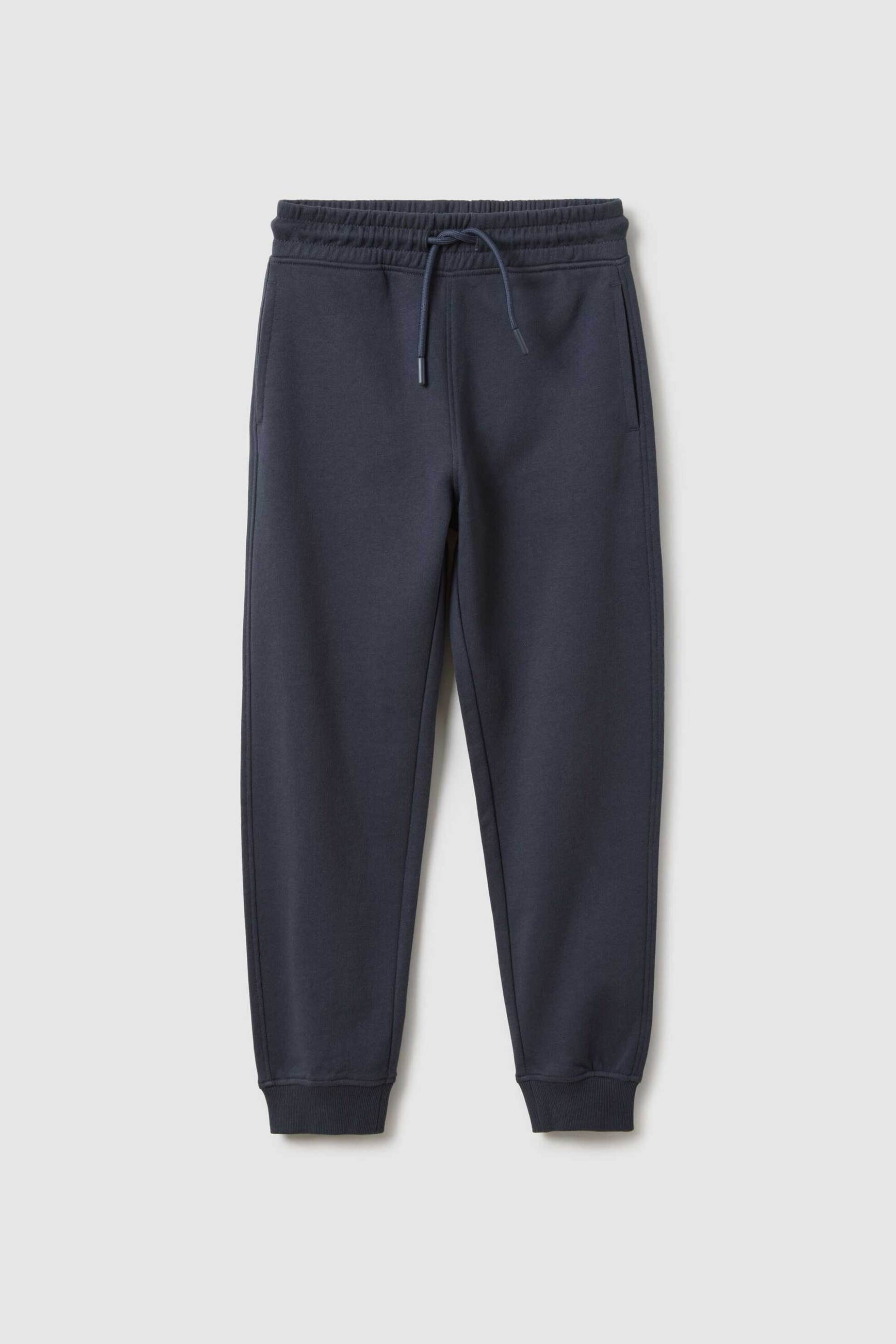 OVS παιδικό παντελόνι φόρμας με ελαστική μέση μονόχρωμο Regular Fit - 002554903 Μπλε Σκούρο