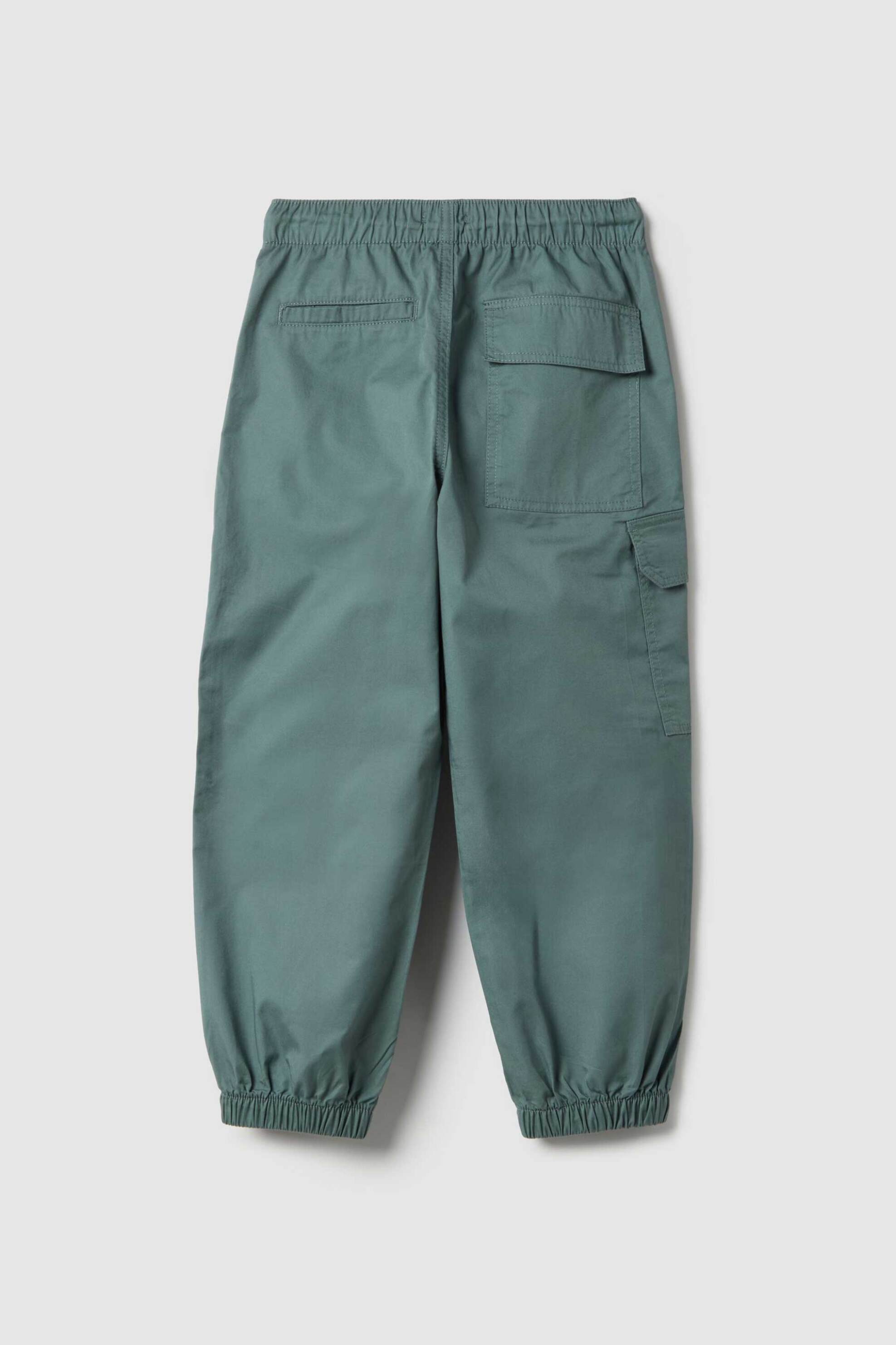 OVS παιδικό παντελόνι cargo Relaxed Fit - 002599996 Χακί φωτογραφία