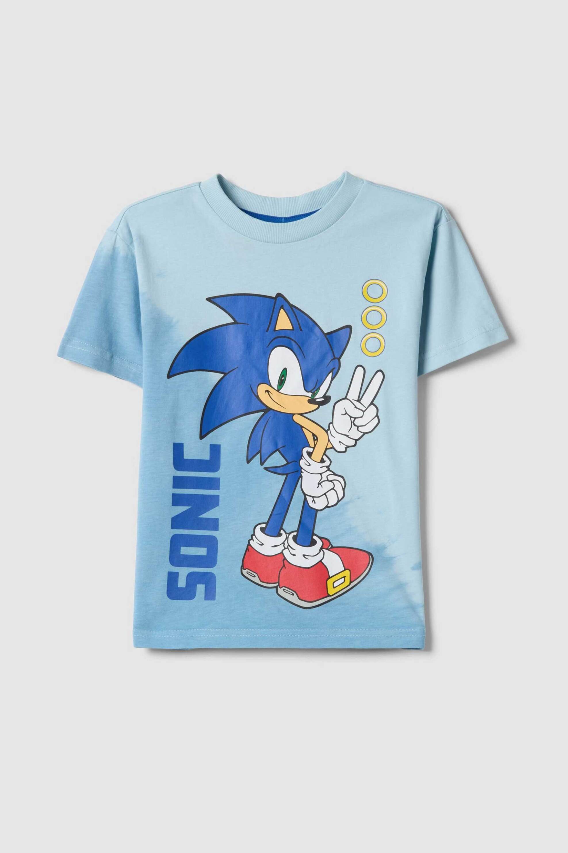OVS παιδικό T-shirt με print "Sonic" Regular Fit - 002569488 Μπλε