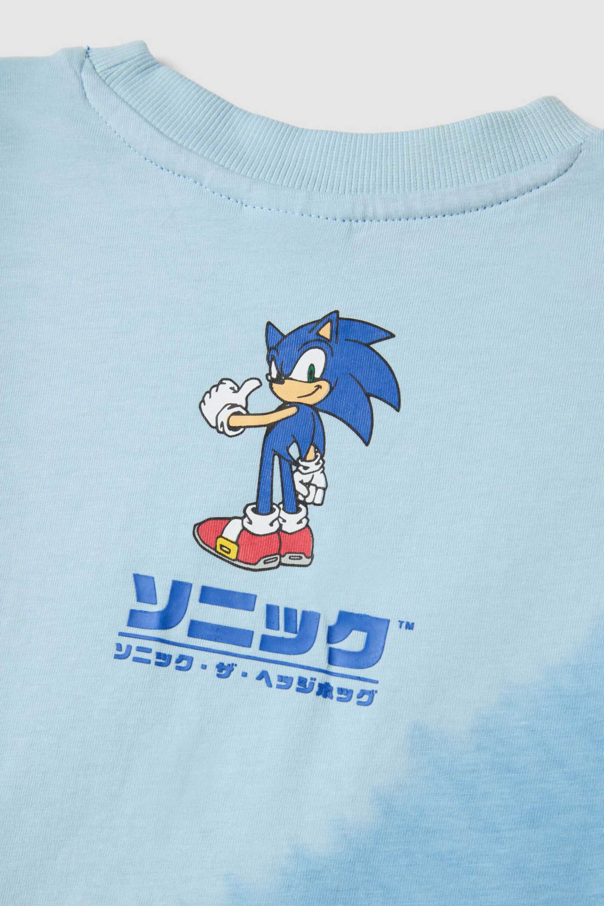 Ovs Παιδικό T-Shirt με Print Sonic Regular Fit - 002569488 Μπλε