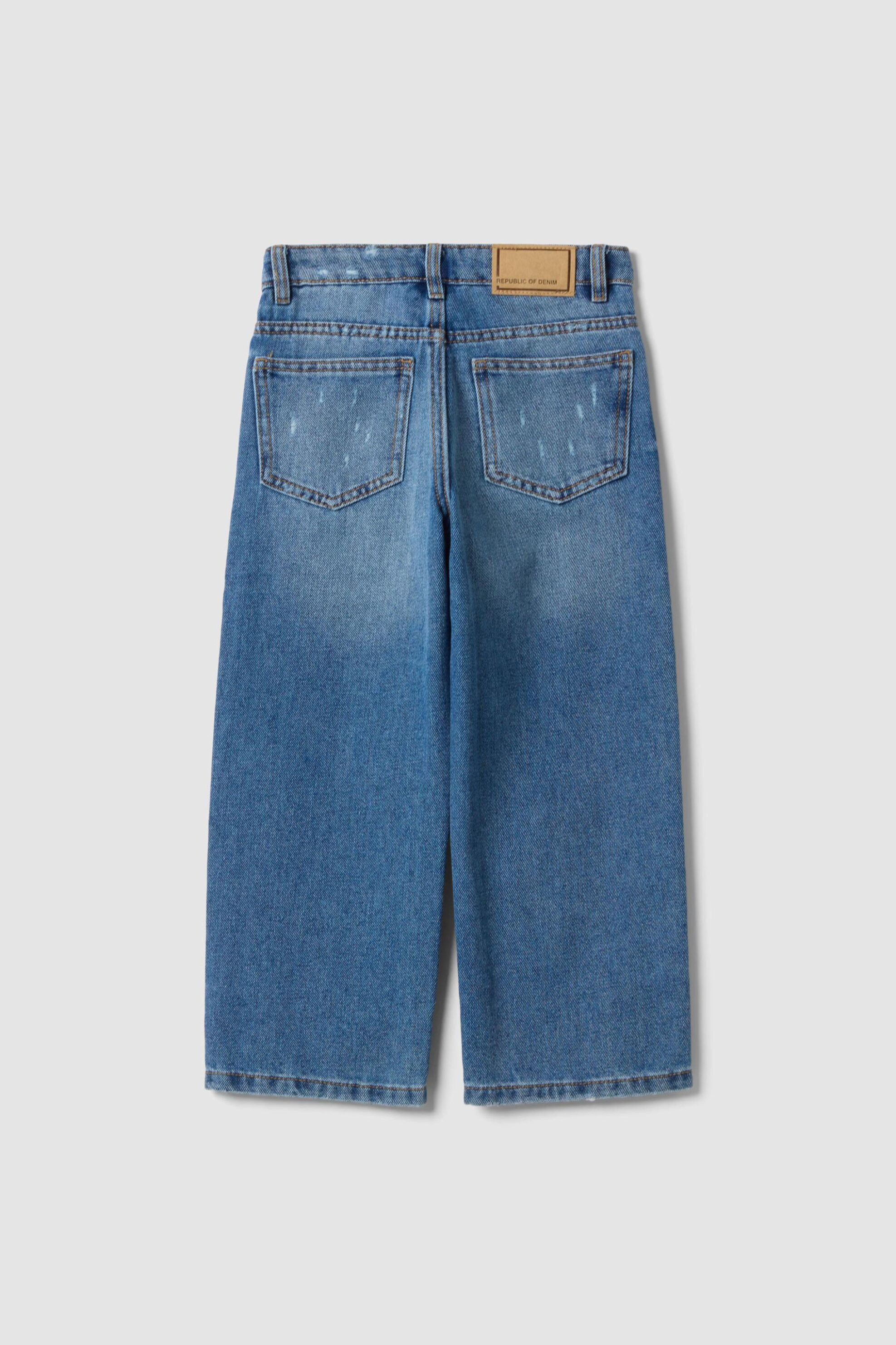 Ovs Παιδικό Τζιν Παντελόνι Wide Leg - 002699798 Denim Blue