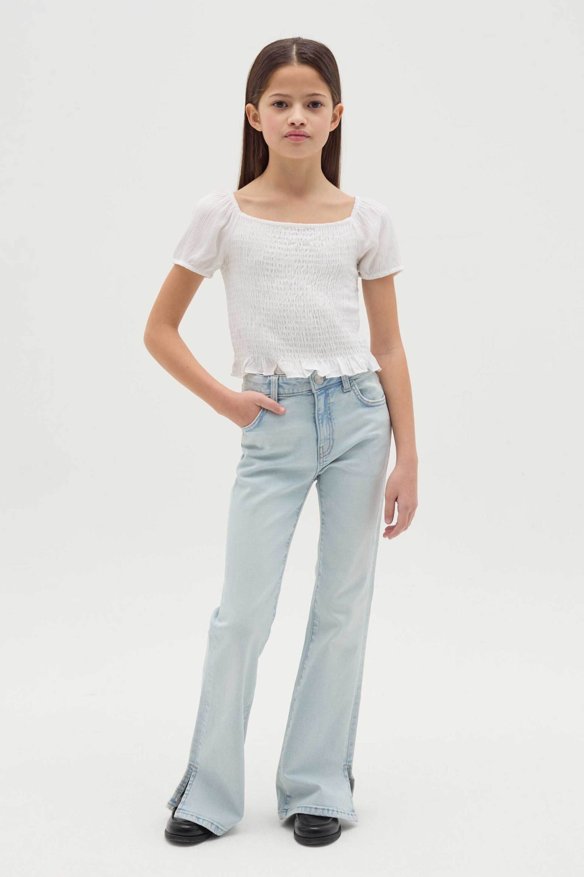 OVS KIDS OVS παιδικό τζιν παντελόνι πεντάτσεπο Flared Fit - 002173756 Denim Blue