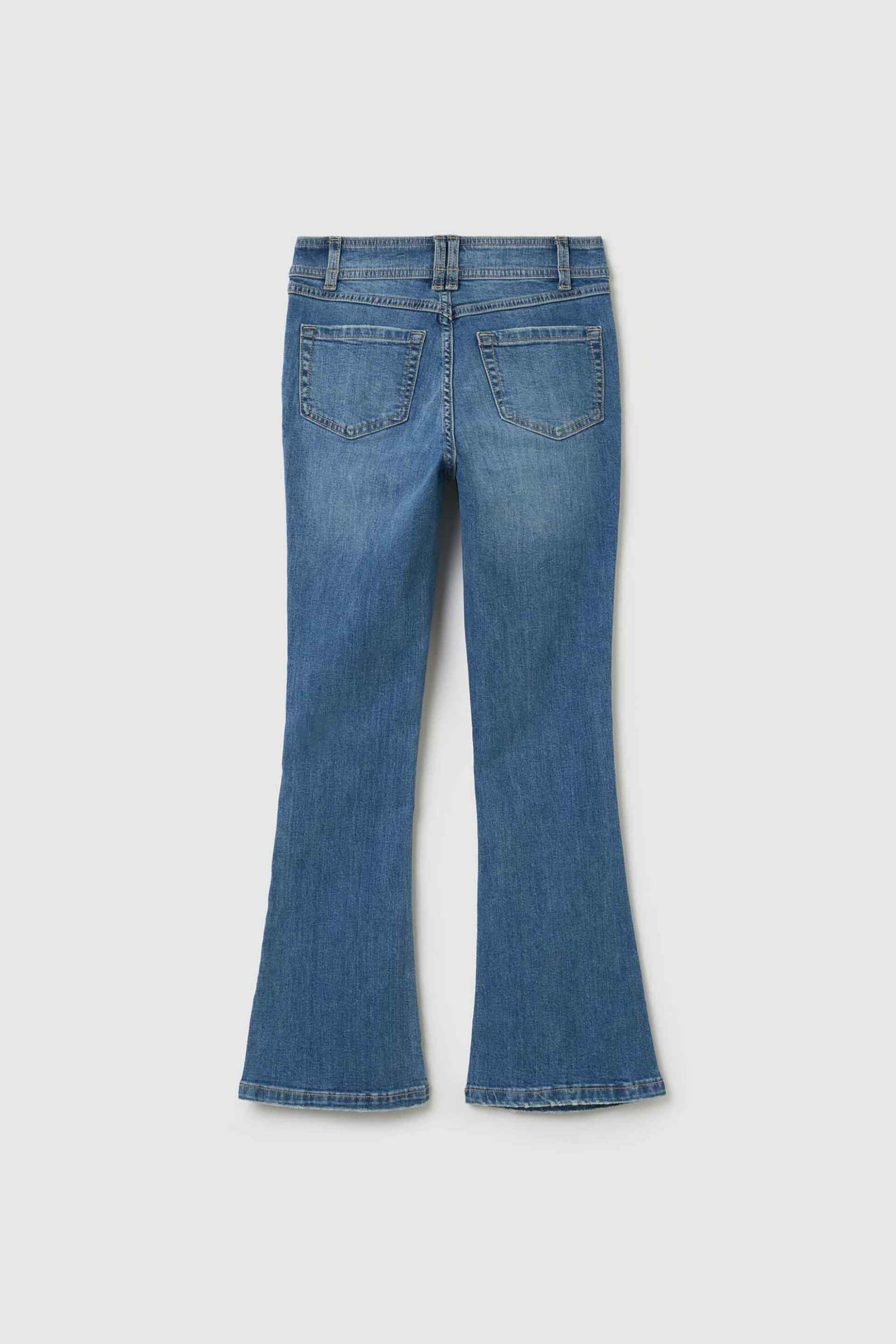 OVS παιδικό τζιν παντελόνι bootcut πεντάτσεπο - 002194602 Denim Blue φωτογραφία