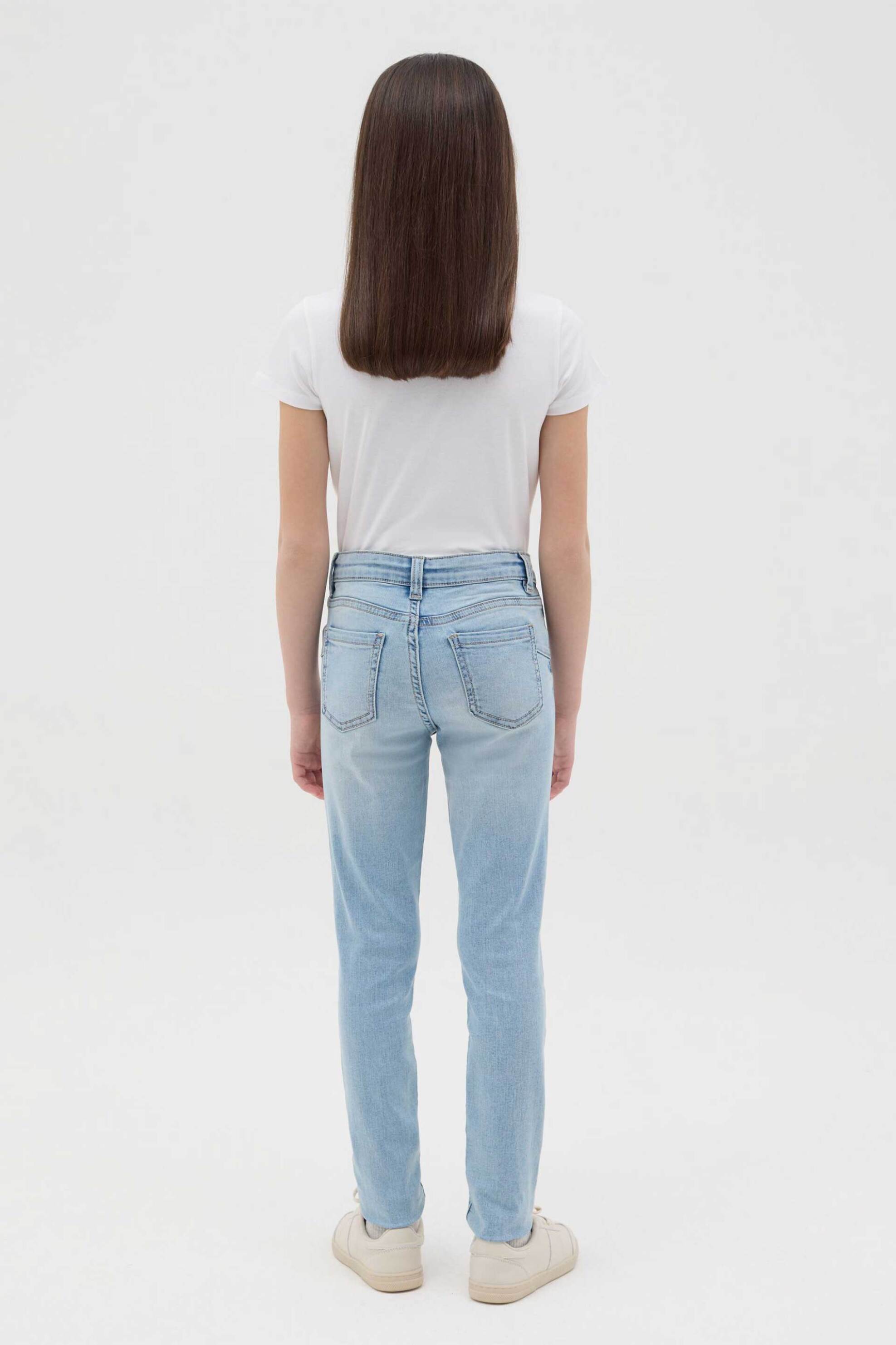 OVS παιδικό τζιν παντελόνι Slim Fit - 002173741 Denim Blue φωτογραφία