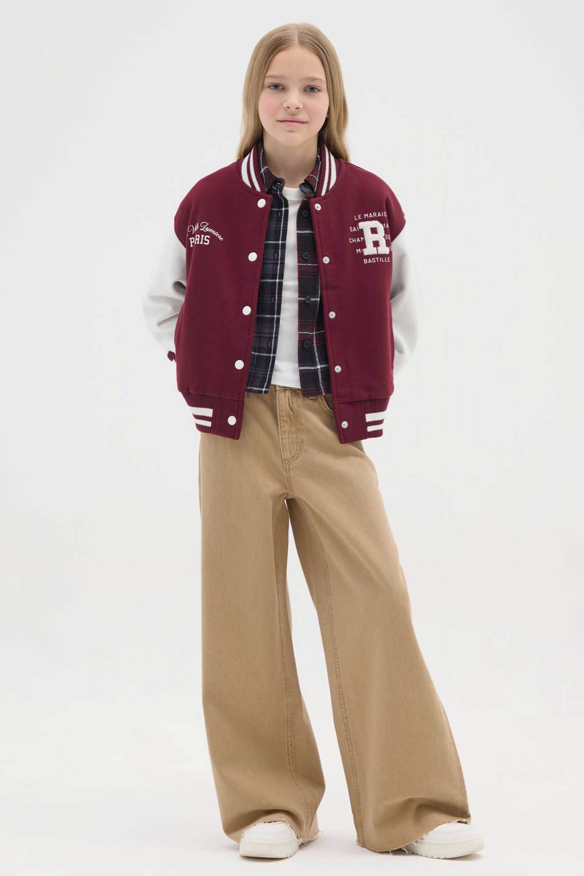 OVS παιδικό τζιν παντελόνι Wide Leg - 002473881 Μπεζ