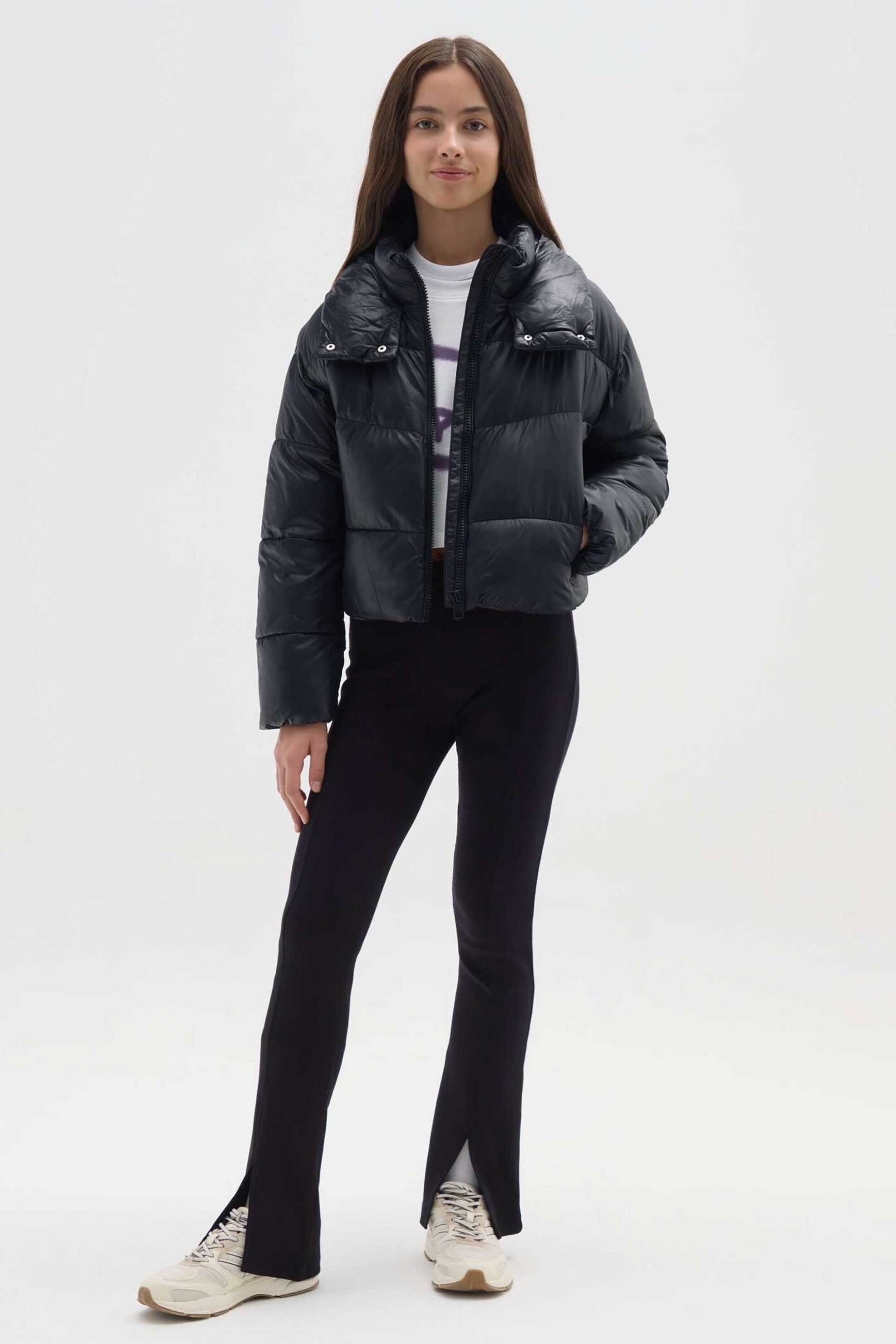 OVS παιδικό κολάν μονόχρωμο Flared Fit - 002473926 Μαύρο