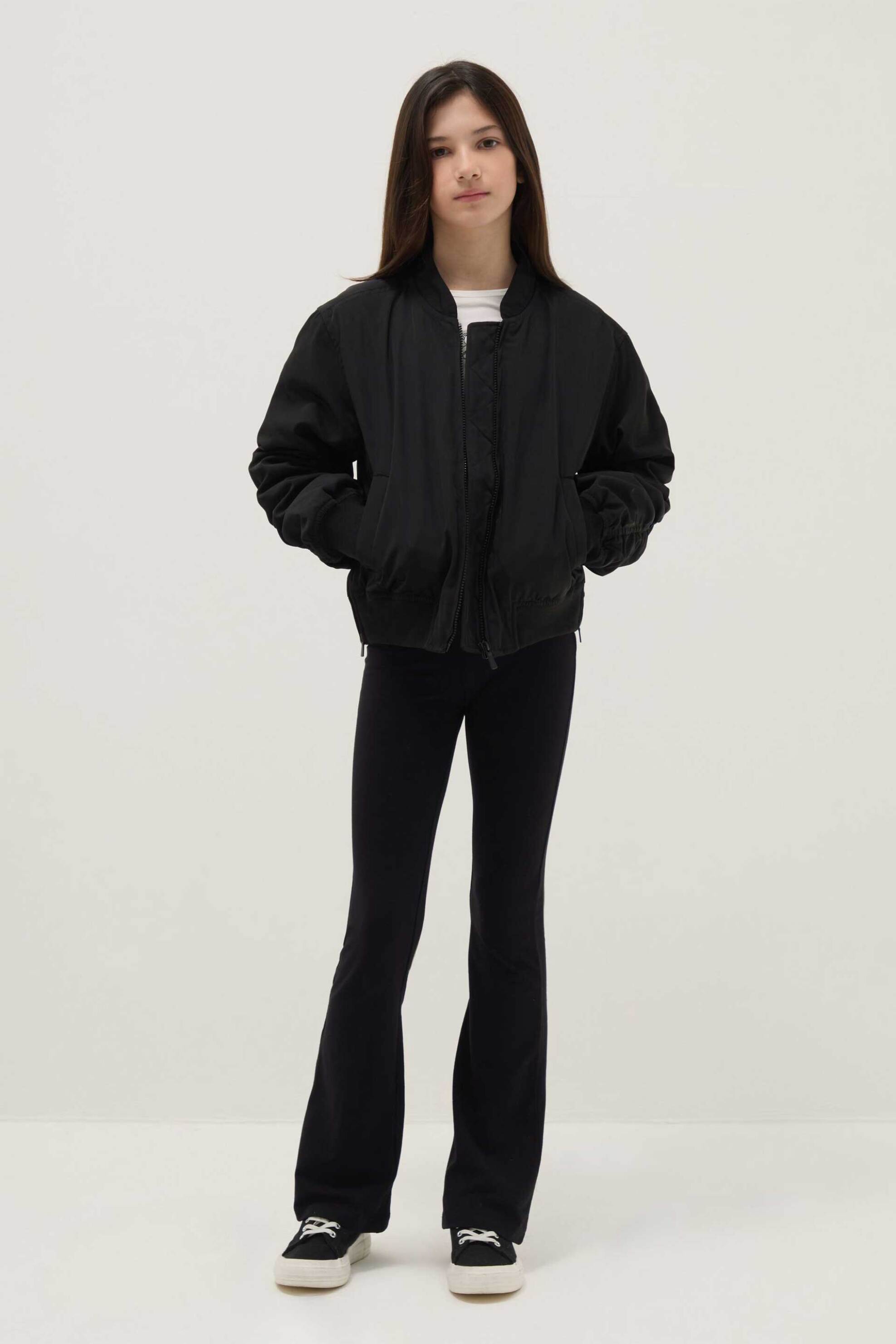 OVS παιδικό κολάν μονόχρωμο Flare Fit - 002552155 Μαύρο