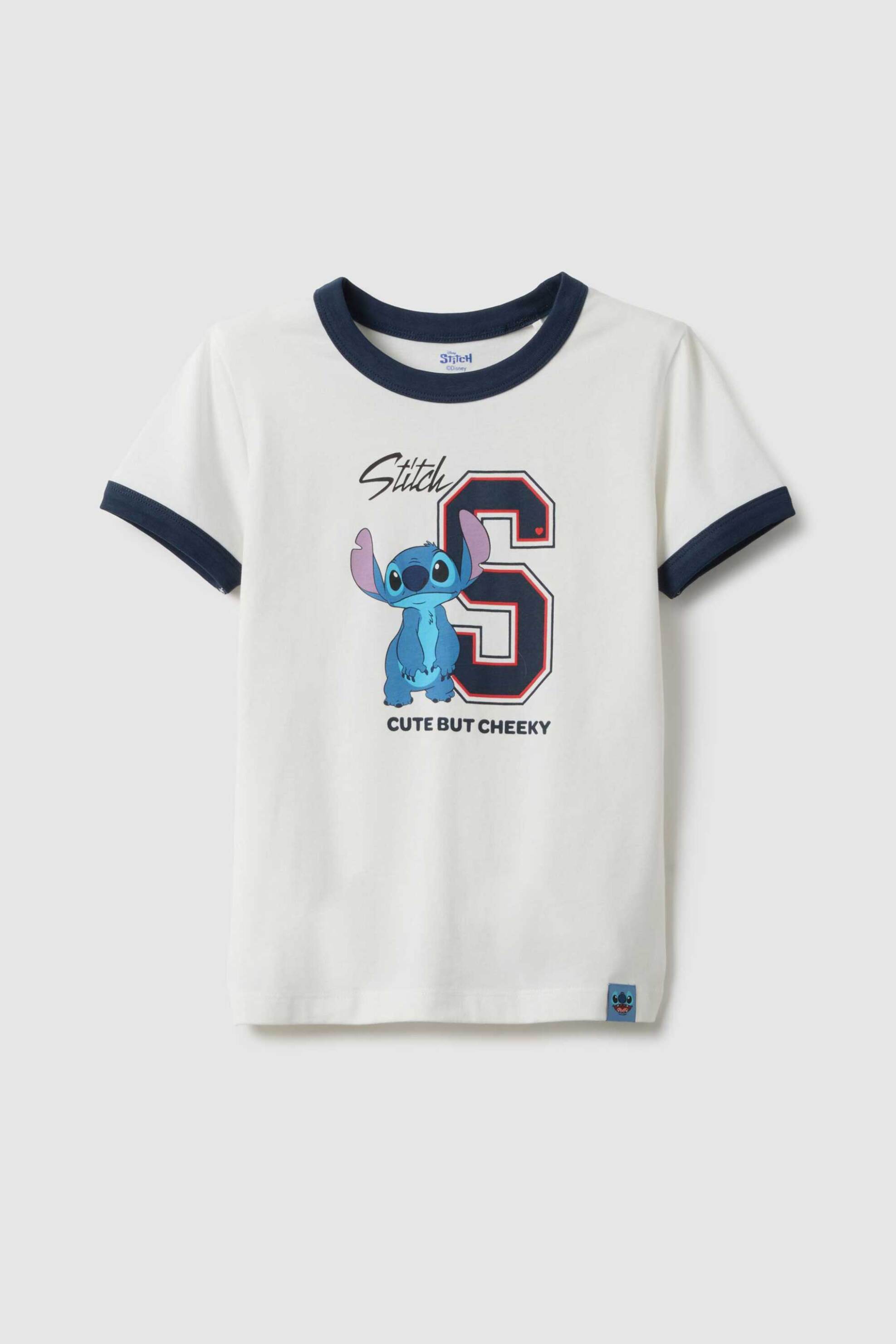 Ovs Παιδικό T-Shirt με Print Stitch - 002552315 Λευκό