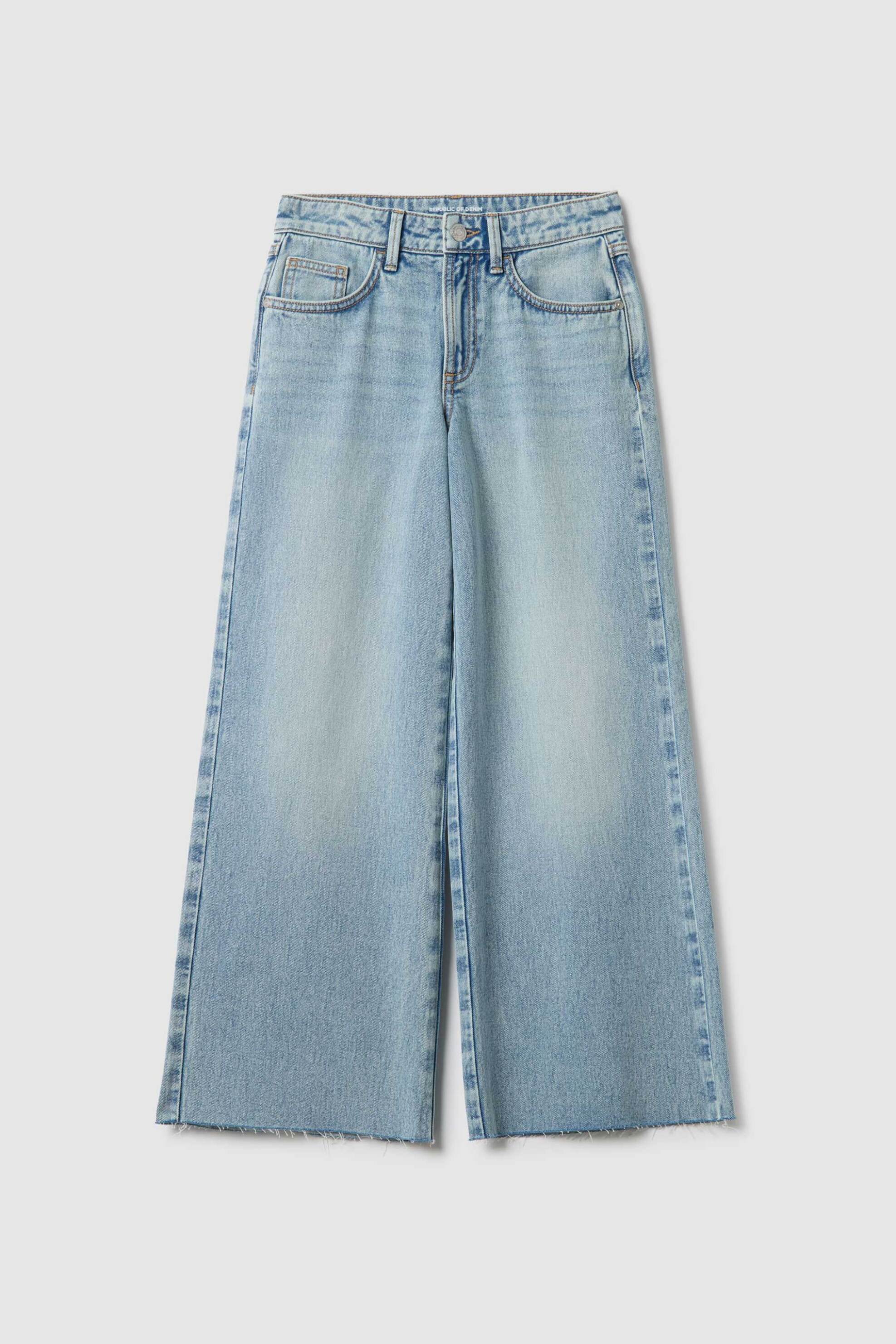 Ovs Παιδικό Τζιν Παντελόνι Wide Leg - 002553406 Denim Blue