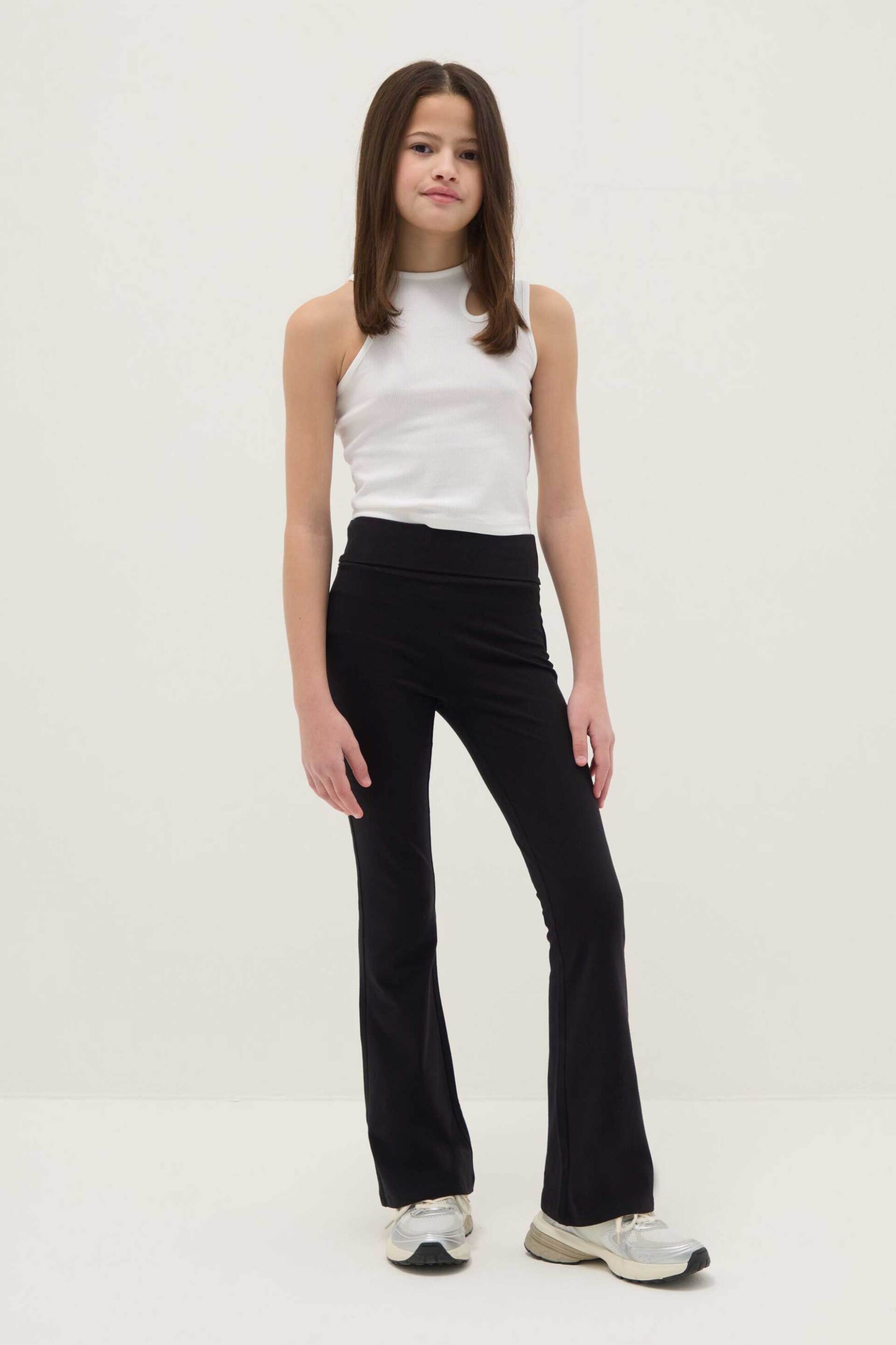 OVS παιδικό κολάν μονόχρωμο Flare Fit - 002560097 Μαύρο