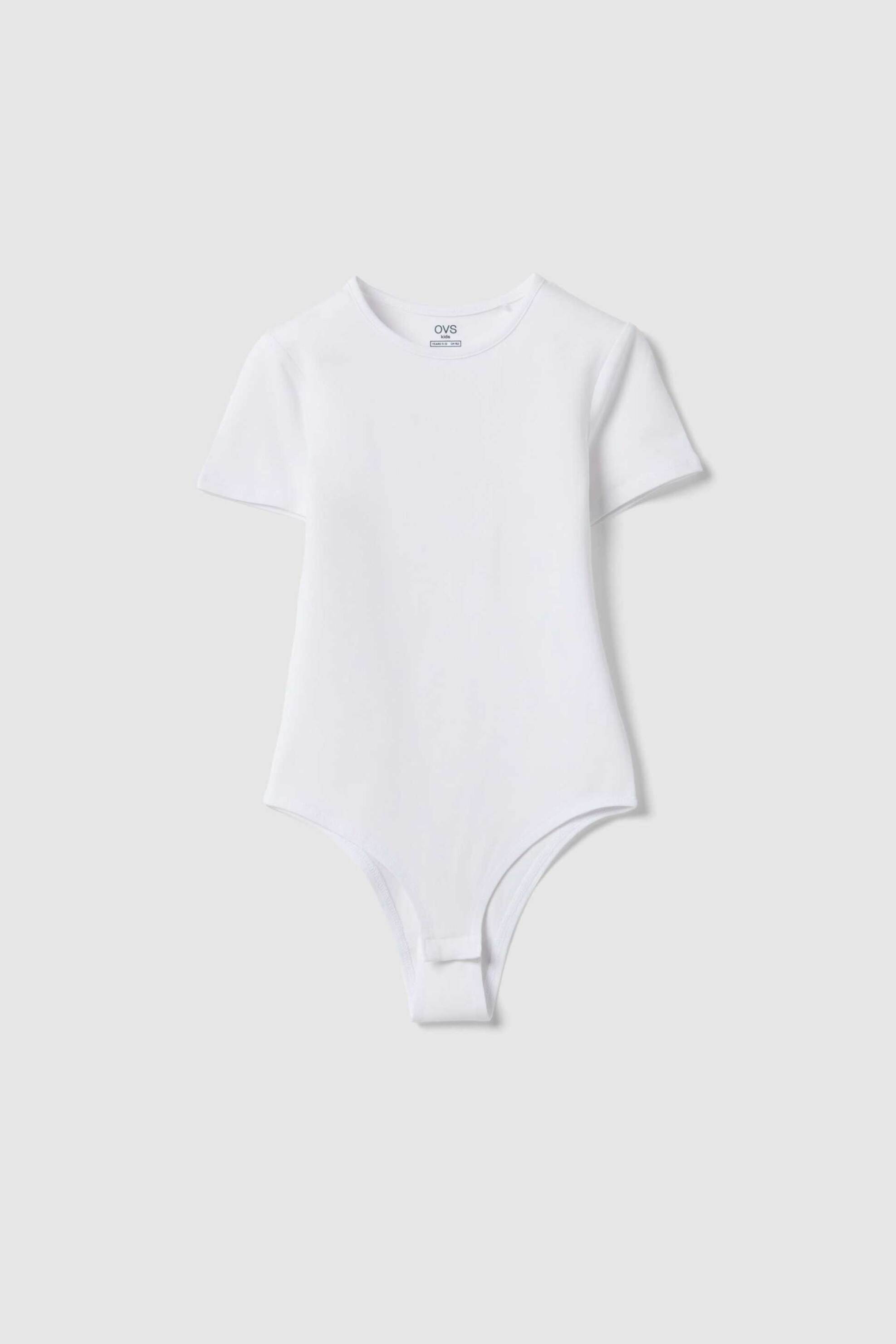 OVS παιδικό κορμάκι Slim Fit - 002615353 Λευκό