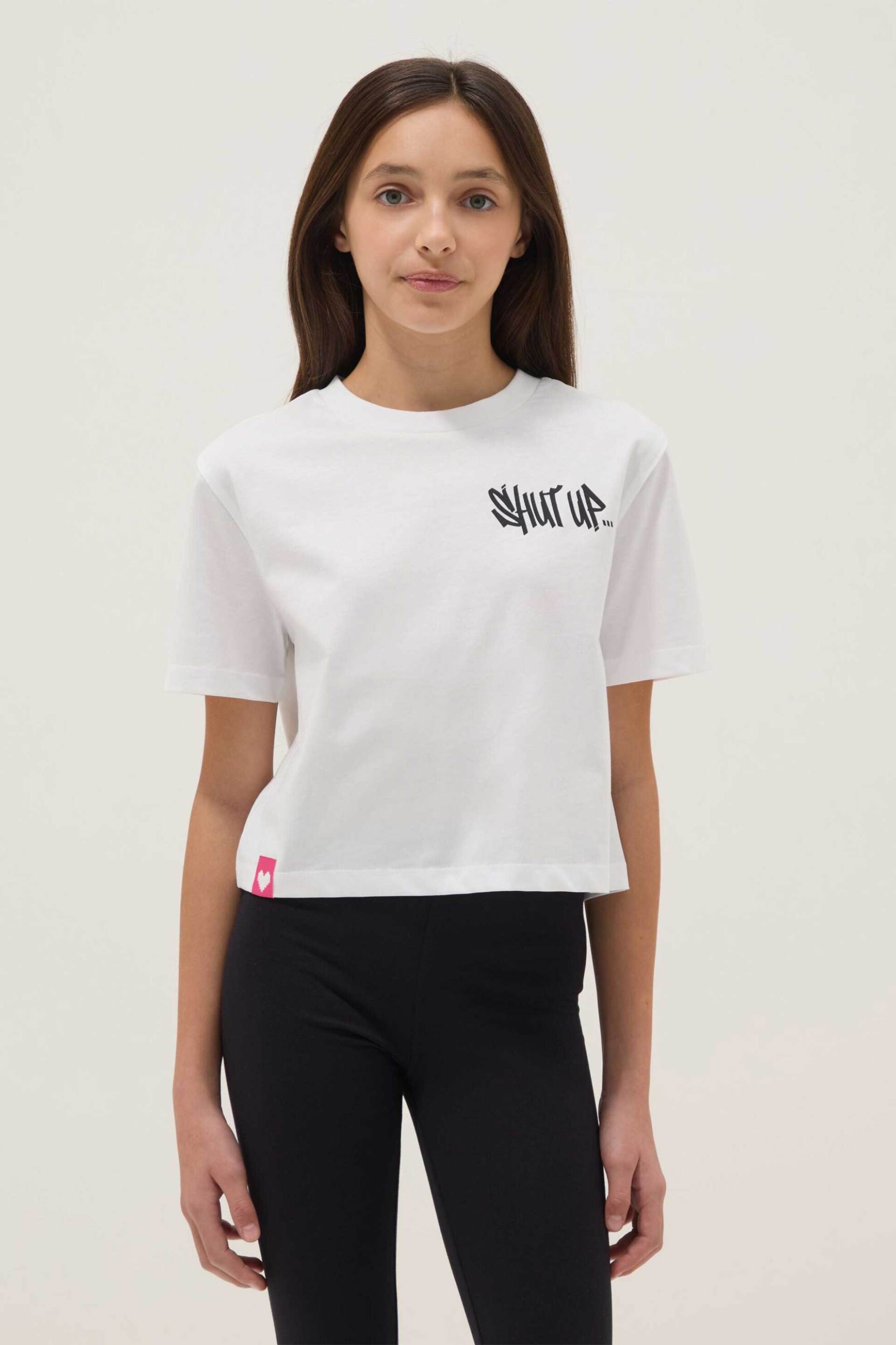 OVS παιδικό T-shirt με print - 002656890 Λευκό