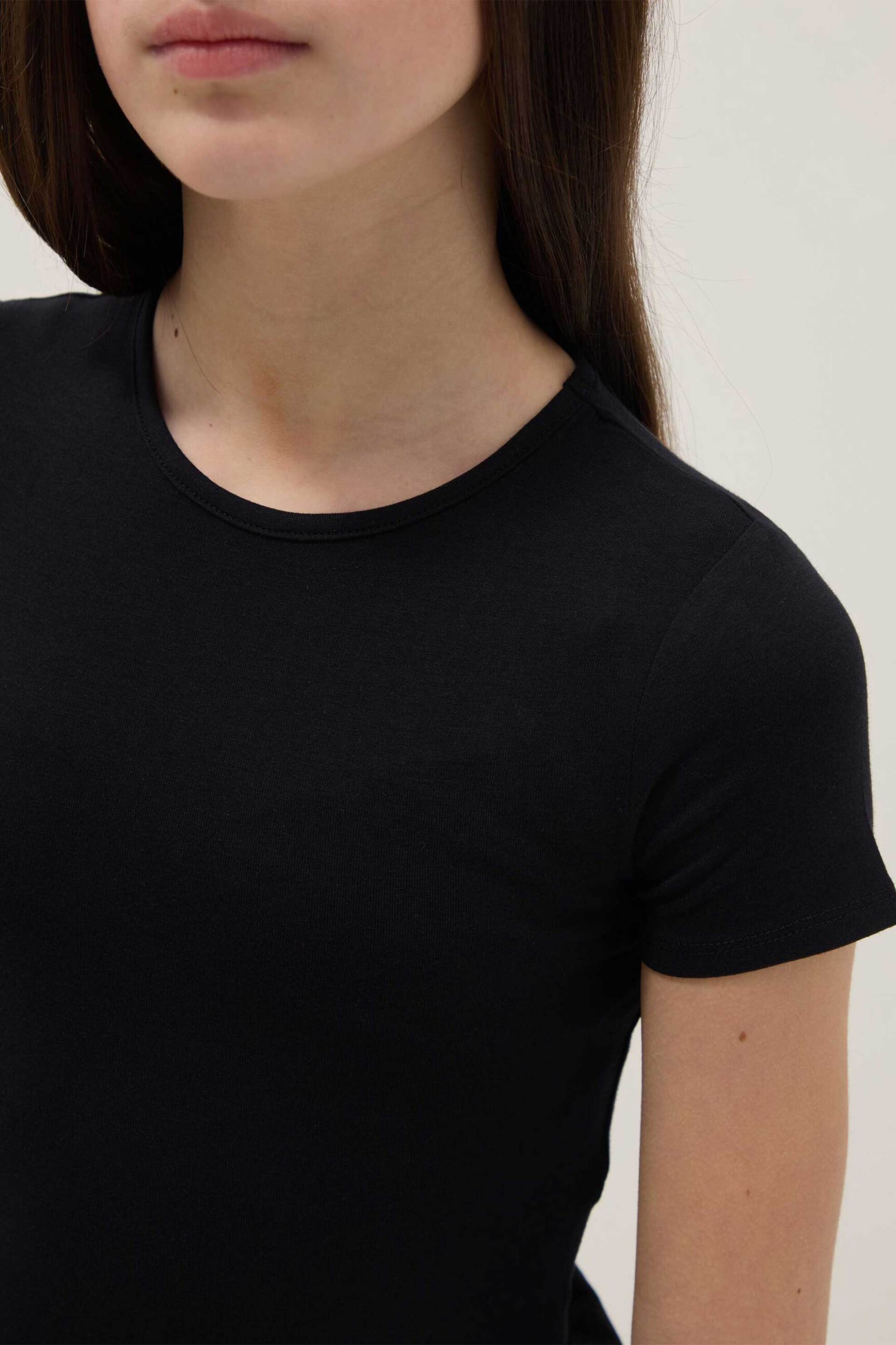 OVS παιδικό κορμάκι Slim Fit - 002615361 Μαύρο φωτογραφία