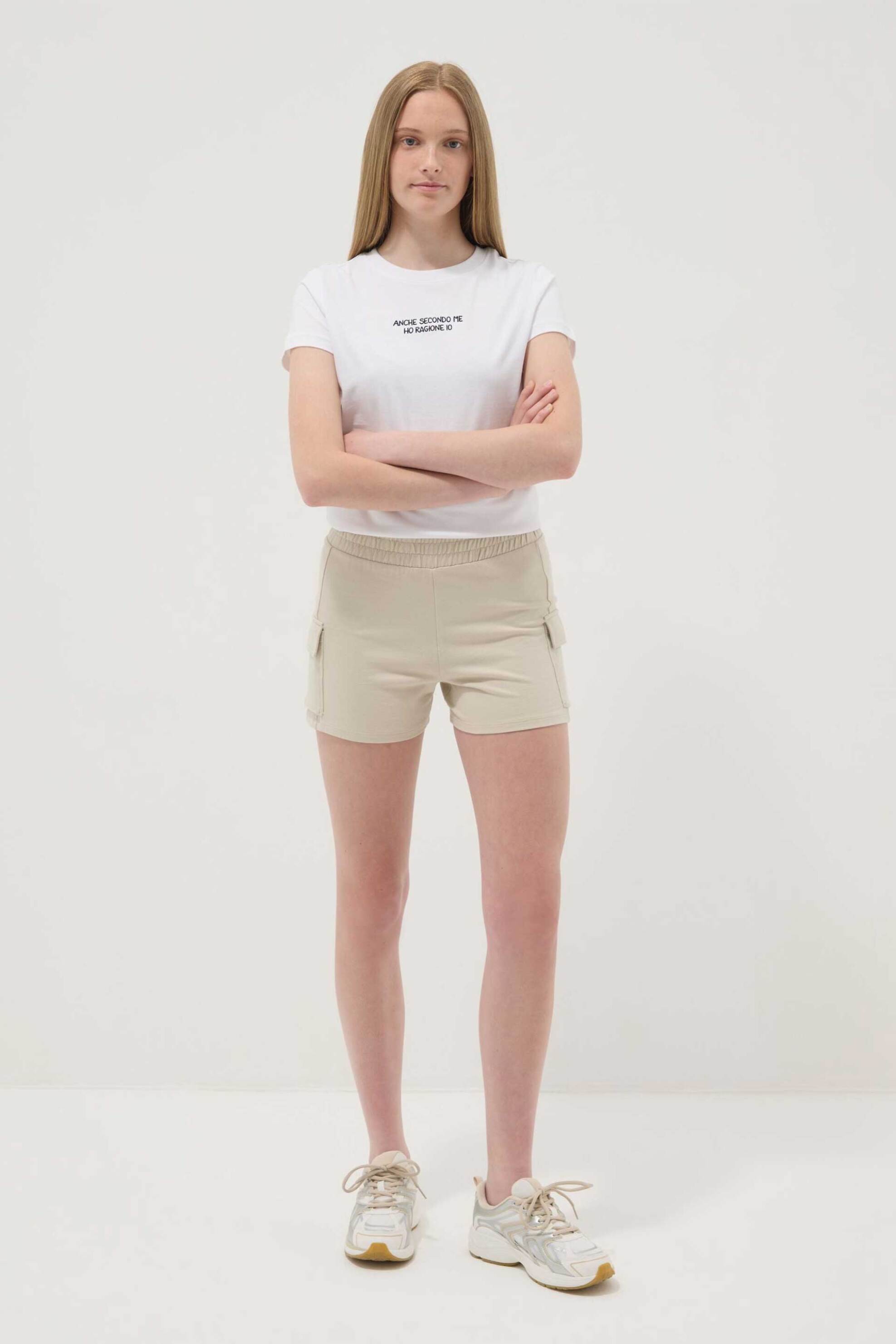 OVS παιδικό σορτς cargo Relaxed Fit - 002612407 Μπεζ